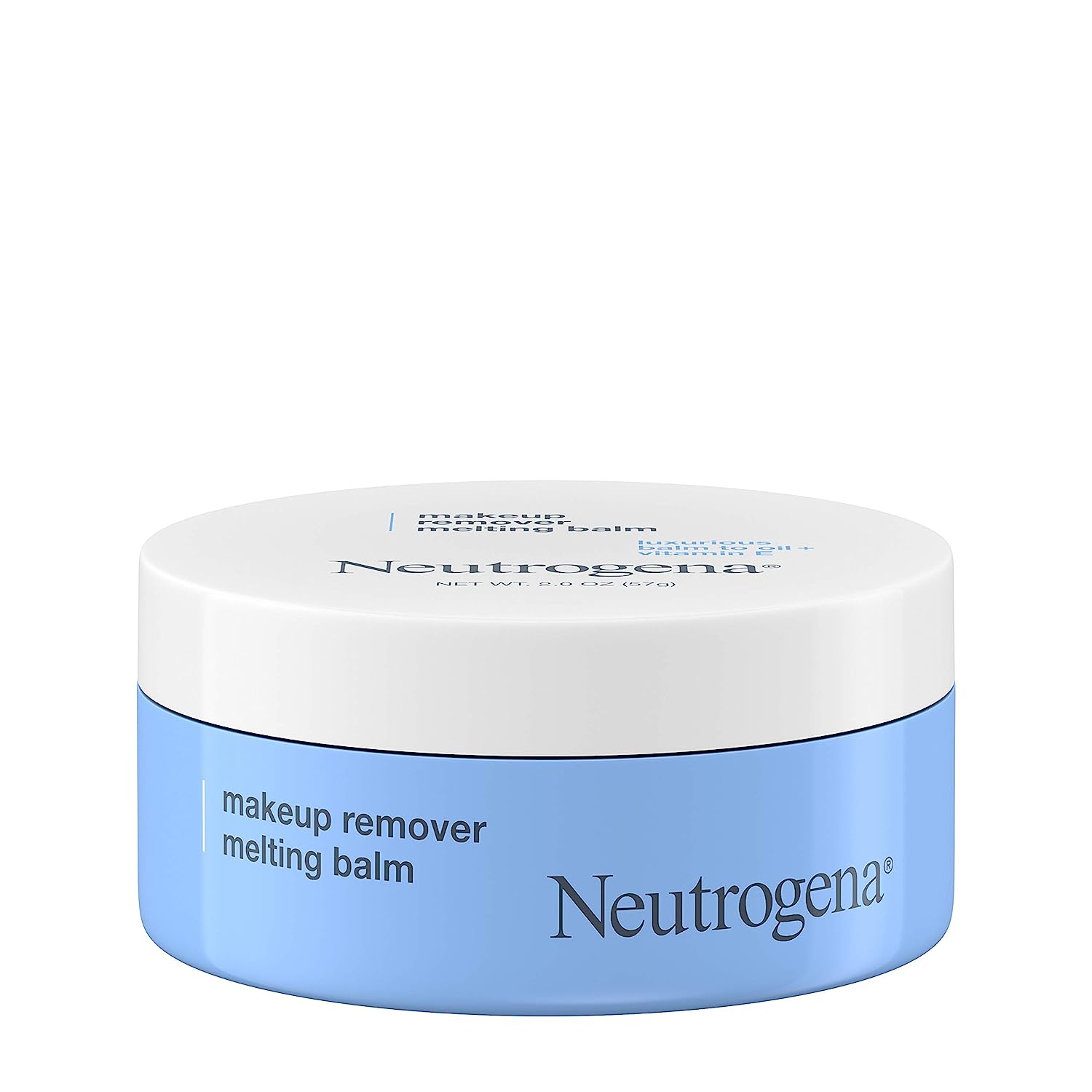 Neutrogena Makeup Remover Melting Balm to Oil with Vitamin E, Gentle and Nourishing Makeup Removing Balm for Eye, Lip, or Face Makeup, Travel-Friendly for On-the-Go, 2.0 ounces - 24hrsmart