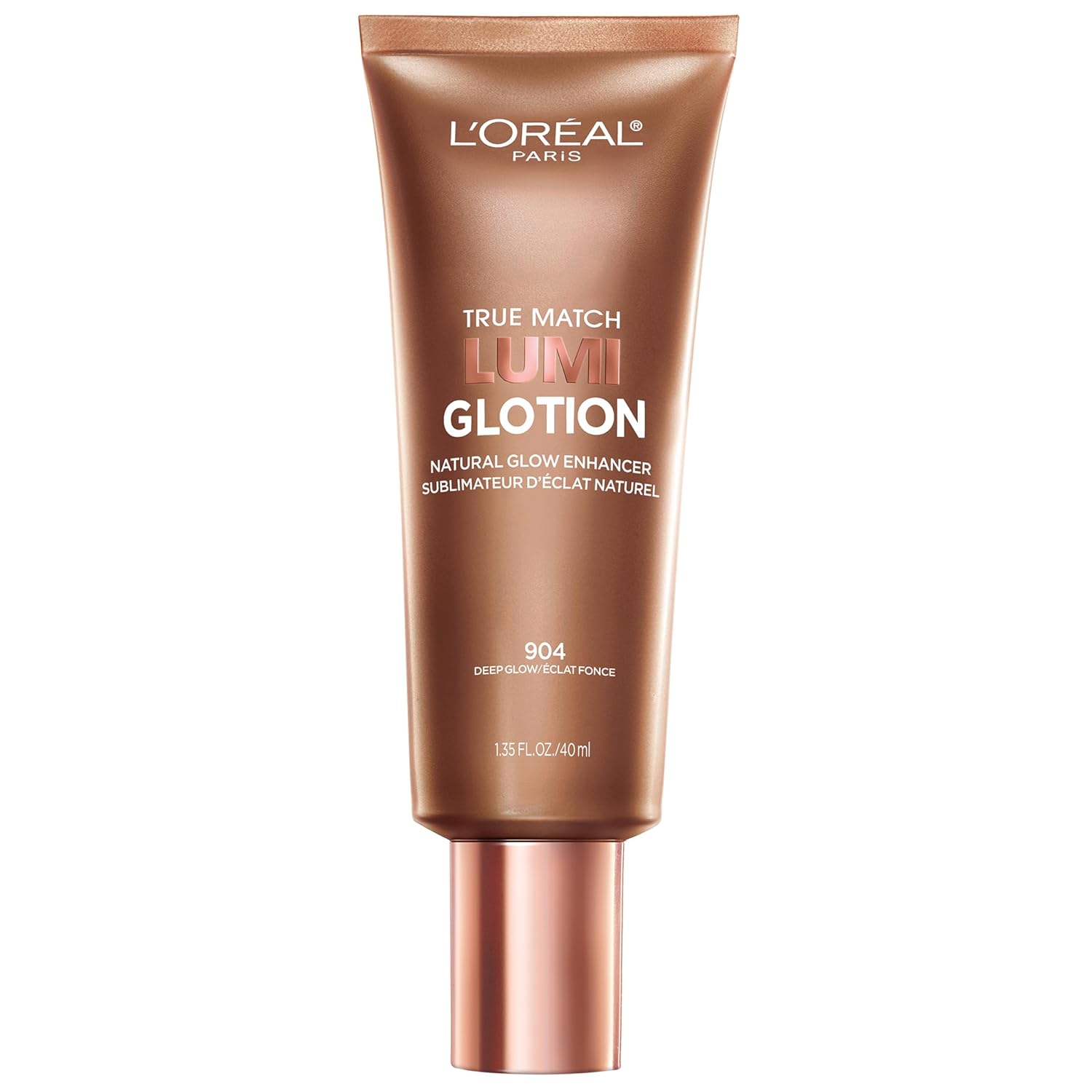 L’Oréal Paris Makeup True Match Lumi Glotion, Natural Glow Enhancer, Illuminator Highlighter Skin Tint, for an All Day Radiant Glow, Deep, 1.35 Ounces - 24hrsmart