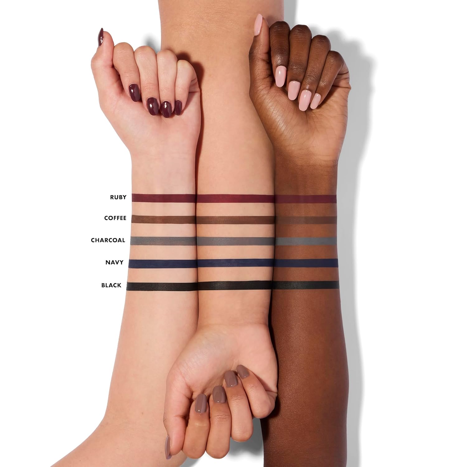 e.l.f. No Budge Retractable Eyeliner, Creamy, Ultra-Pigmented & Waterproof, Creates Bold & Defined Lines, Vegan & Cruelty-Free, Black 0.006 Oz 24Hr Smart