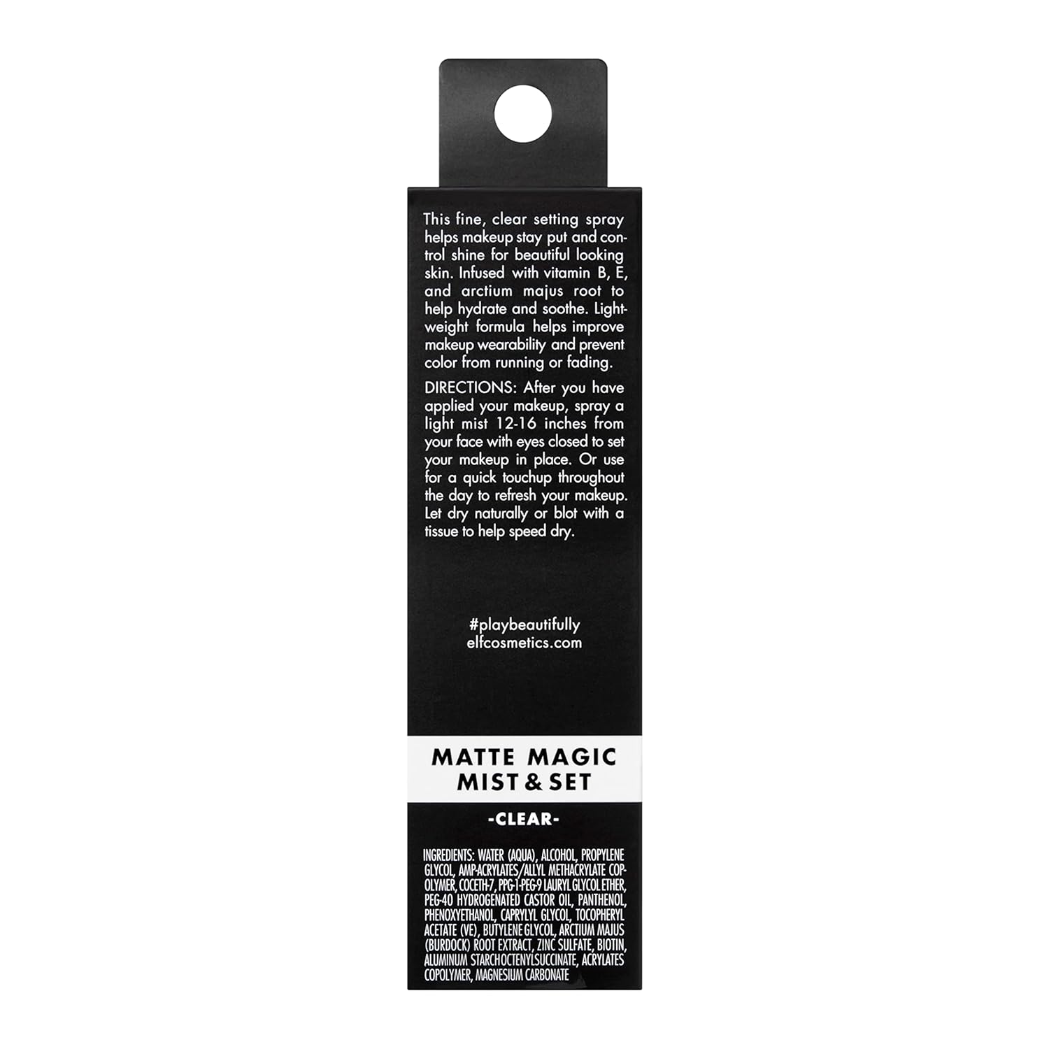 e.l.f., Matte Magic Mist & Set - Small, Lightweight, Long Lasting, Mattifying, Revitalizes, Controls Shine, Refreshes, Hydrates, All-Day Wear, 2.0 Fl Oz - 24hrsmart