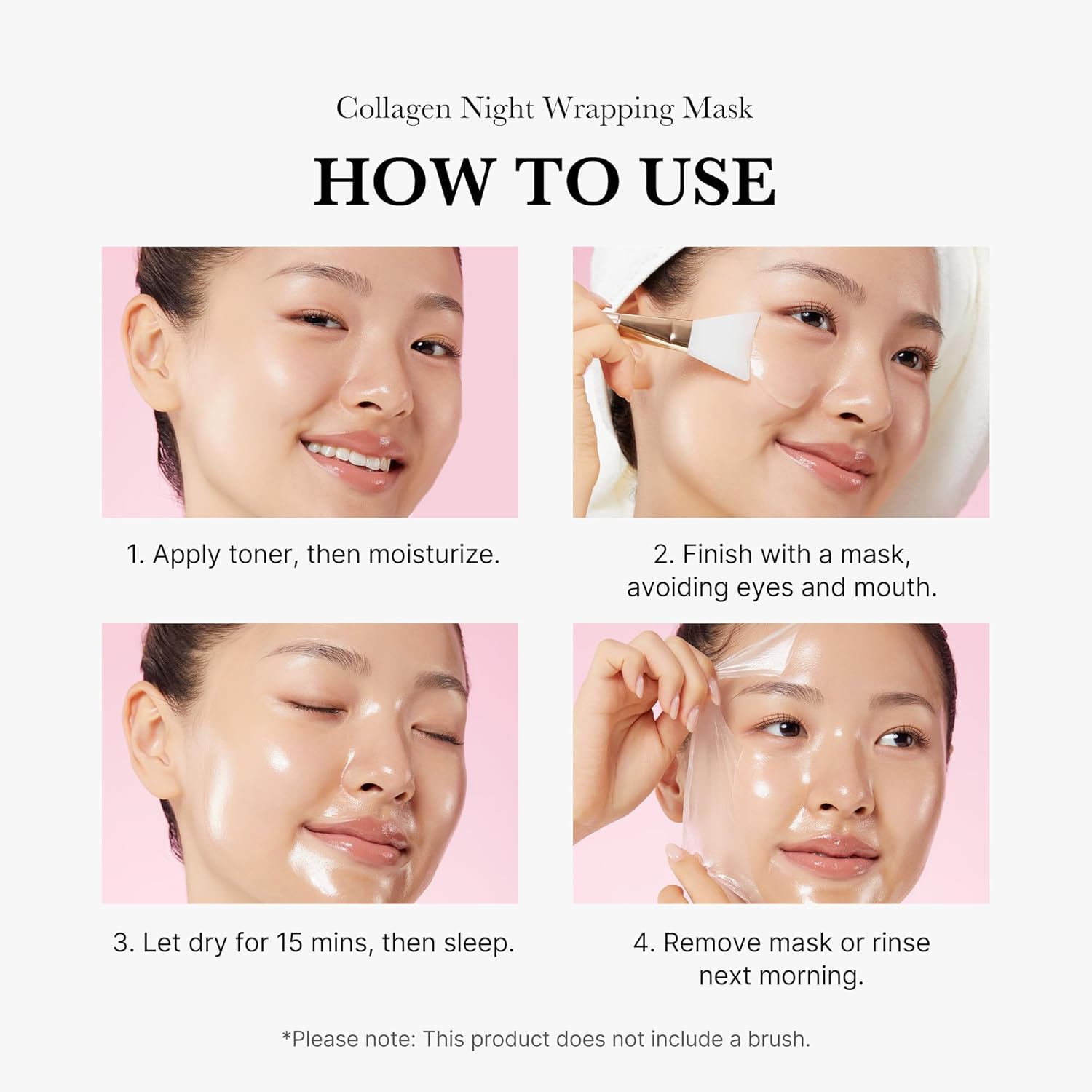 Medicube Collagen Overnight Mask – Peel-Off Facial Pack for Hydration & Anti-Aging 24hrsmart