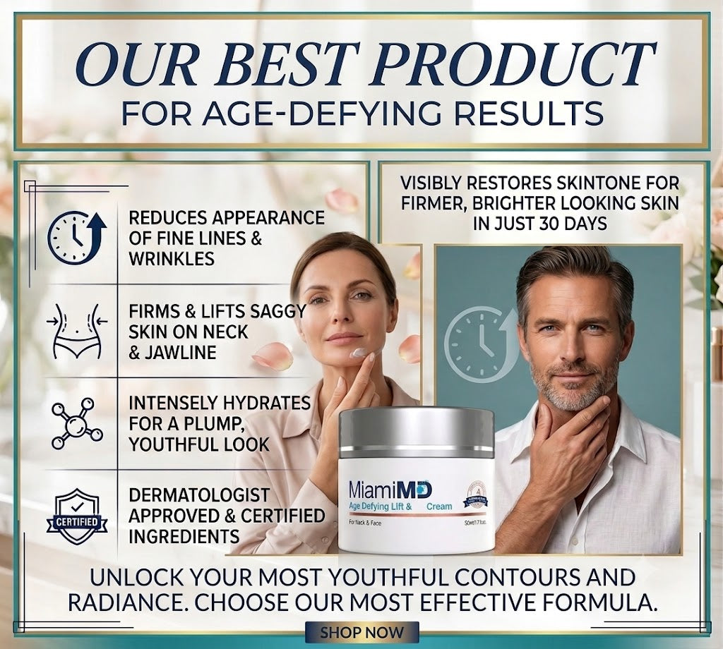MiamiMD Age Defying Lift & Firm Cream For Neck And Face - 50ml, 1pack - 24hrsmart