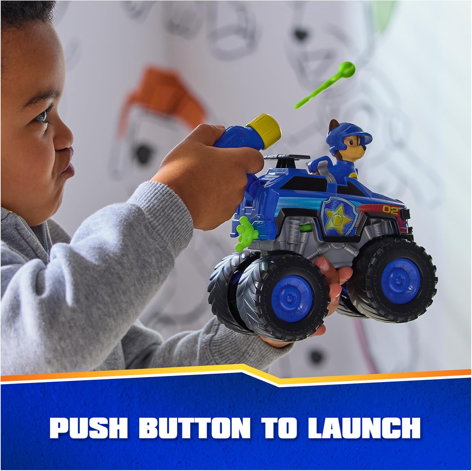 Paw Patrol: Rescue Wheels Chase’s Cruiser, Toy Truck with Projectile Launcher and Collectible Action Figure, Kids Toys for Boys & Girls Ages 3 and up 24hrsmart