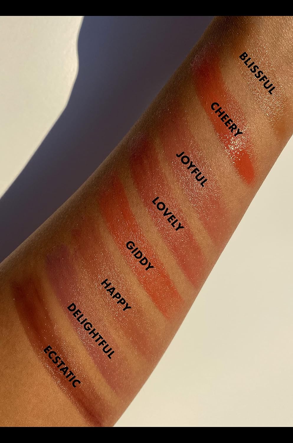 e.l.f. Hydrating Core Lip Shine, Conditioning & Nourishing Lip Balm, Sheer Color Tinted Chapstick, Joyful, 0.09 Oz - 24hrsmart