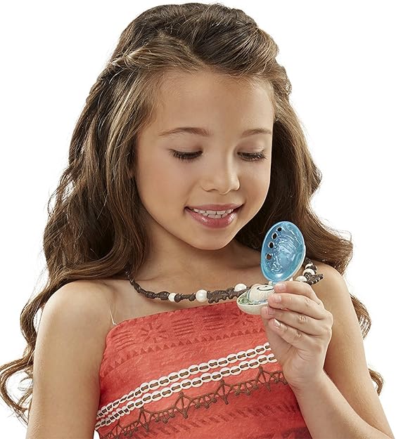 Disney Moanas Magic Shell Heart Light Up Necklace by Te Fiti Brand Name Disney Moana 24hrsmart