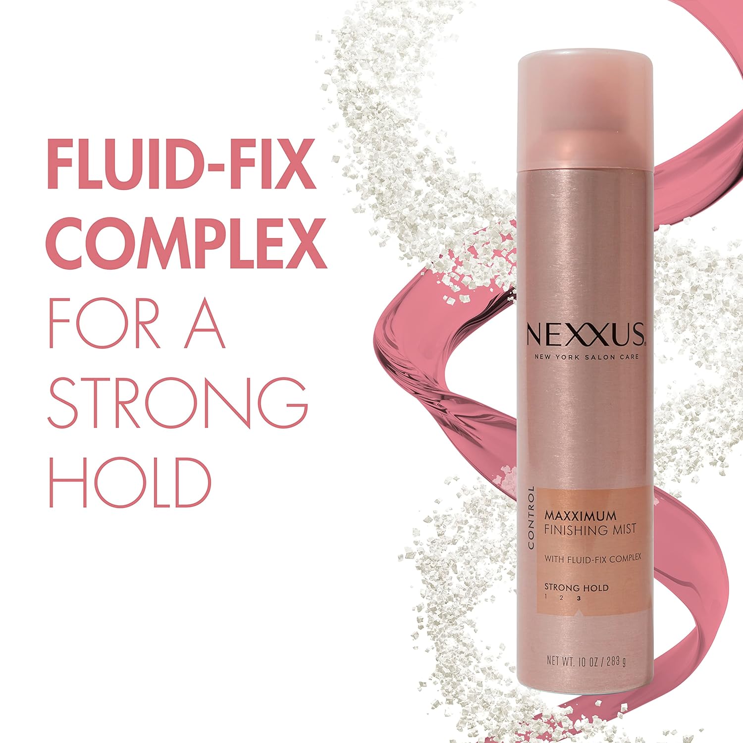Nexxus Maximum Hold Finishing Hair Spray, for Control, Hold Hairspray for Women Hair Styling 10 oz - 24hrsmart