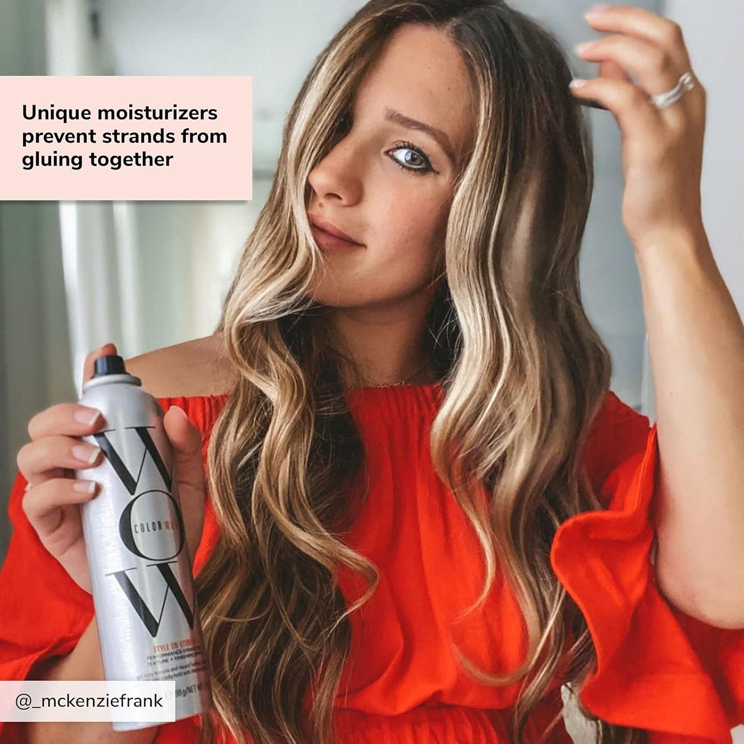 COLOR WOW Style on Steroids Texturizing Spray - Achieve Instant Sexy Volume and Texture, Non-Sticky & Moisturizing - 24hrsmart