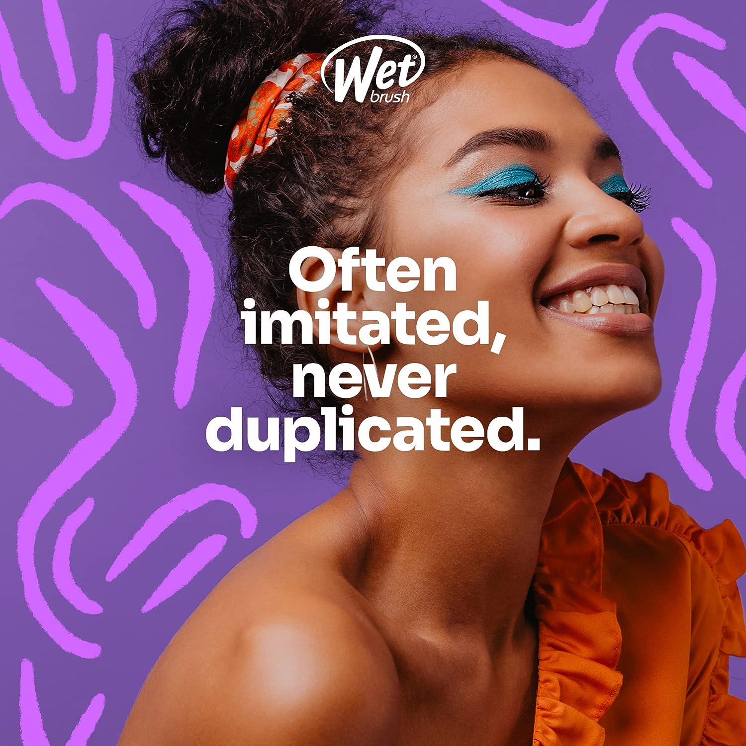 Wet Brush Original Detangler Hair Brush, Amazon Exclusive Aqua- Ultra-Soft IntelliFlex Bristles-Detangling Hairbrush Glides Through Tangles For All Hair Types (Wet Dry & Damaged Hair) - Women & Men - 24hrsmart