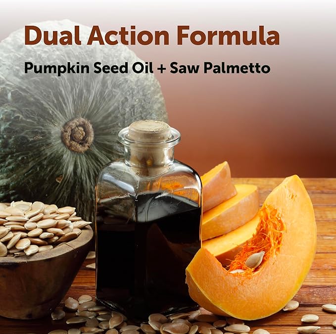 Micro Ingredients Pumpkin Seed Oil 3000mg Saw Palmetto Cold Pressed 300 Softgels - 24hrsmart