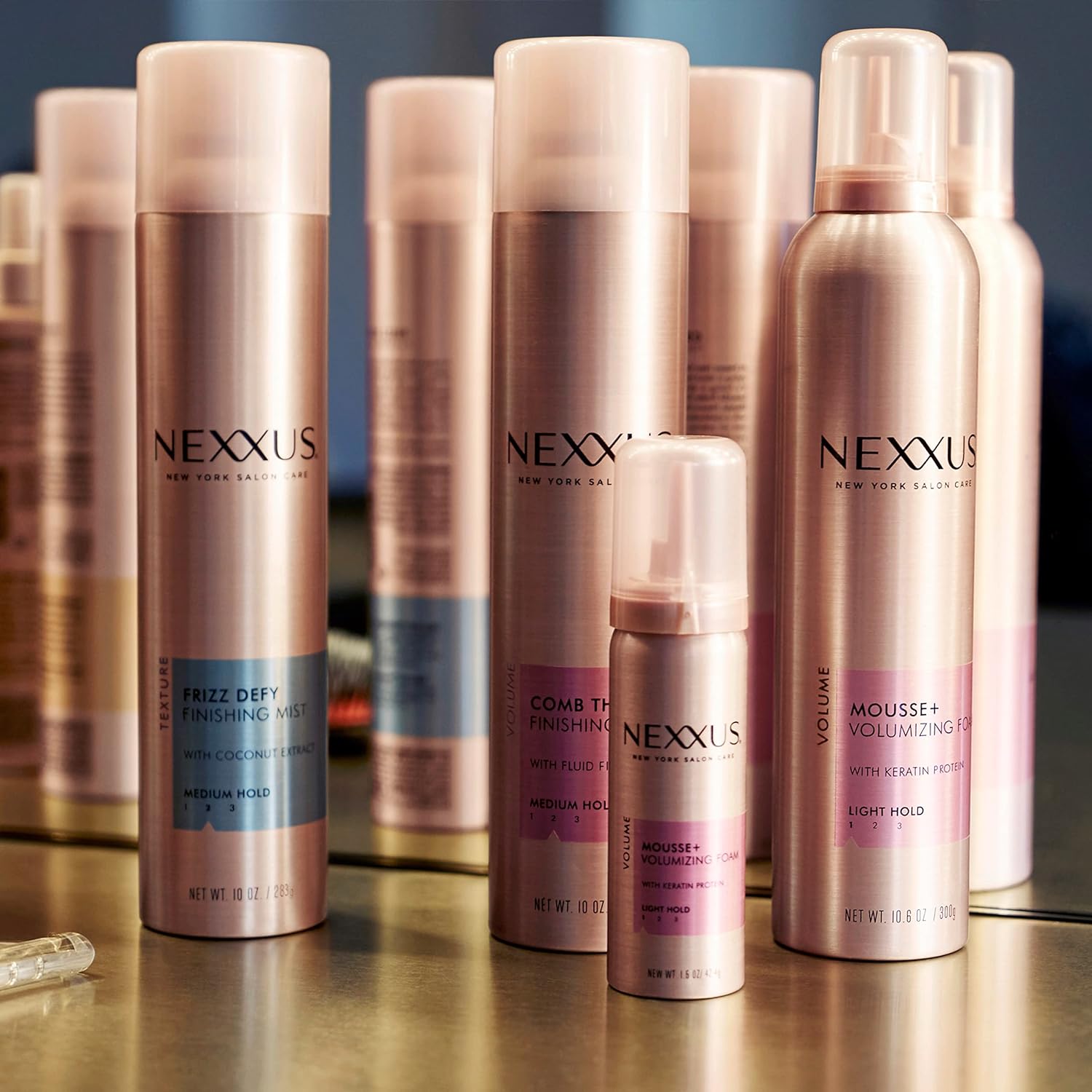 Nexxus Maximum Hold Finishing Hair Spray, for Control, Hold Hairspray for Women Hair Styling 10 oz