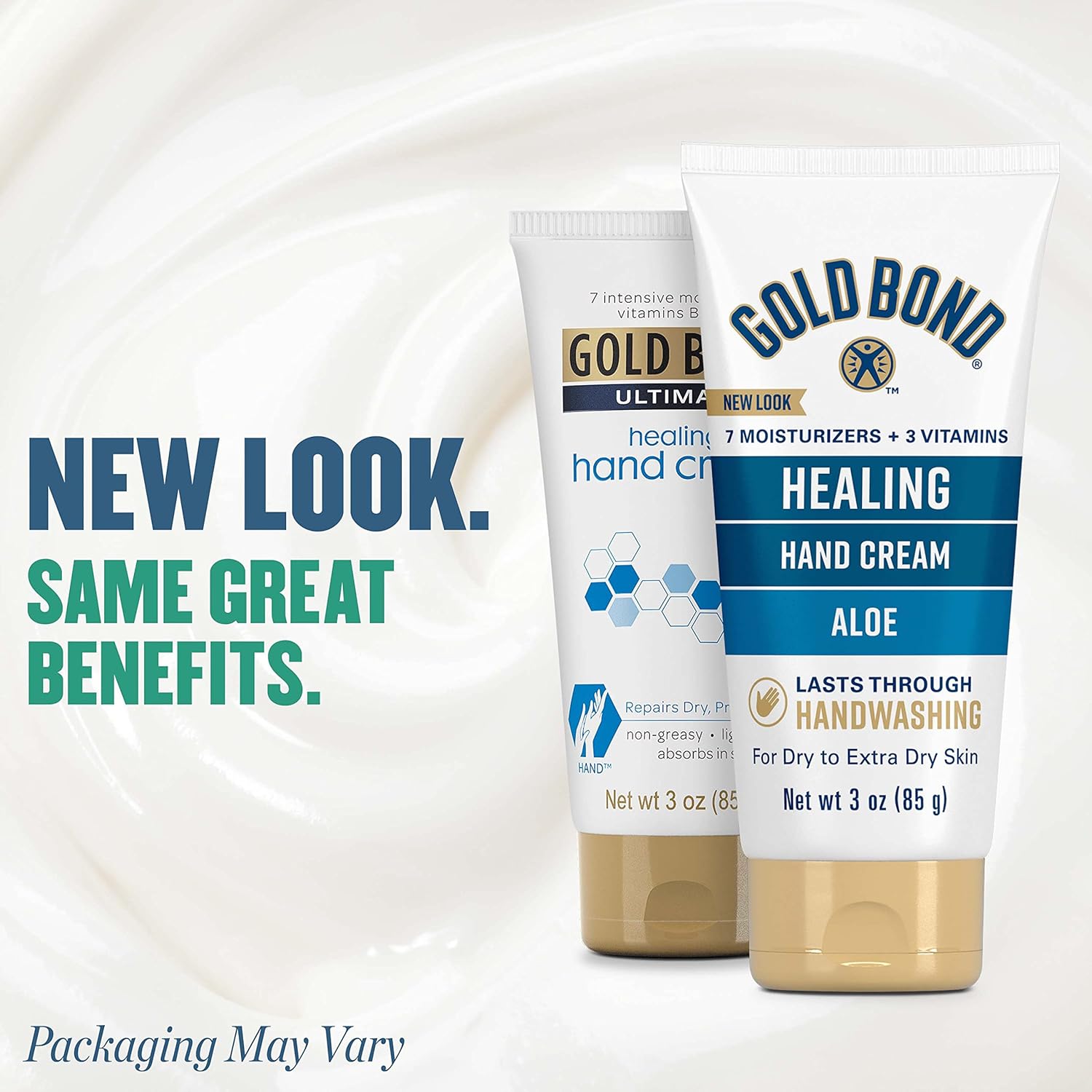 Gold Bond Healing Hand Cream, 3 oz., With Aloe, Moisture That Lasts Through Handwashing - 24hrsmart