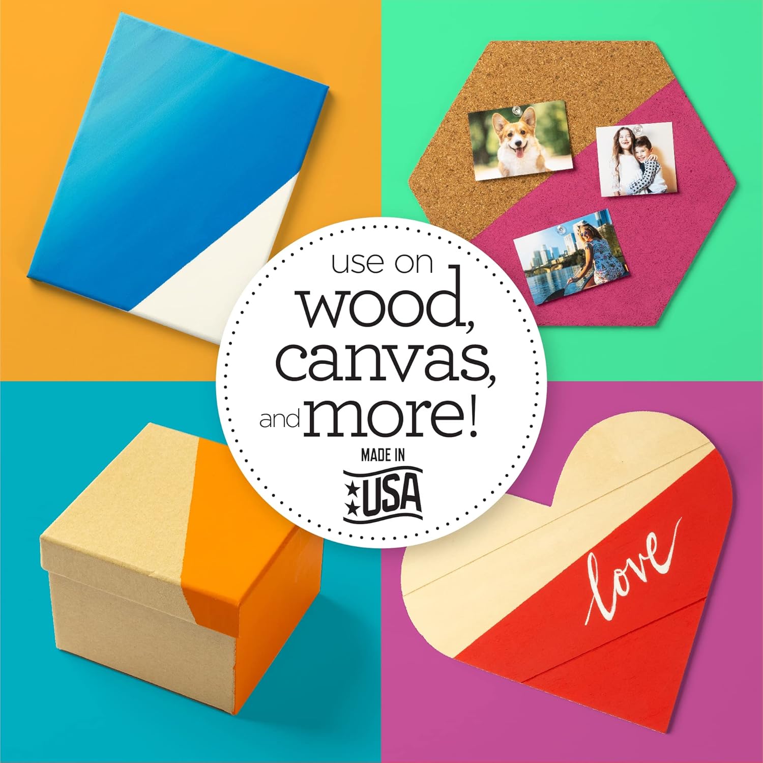 Apple Barrel Acrylic Paint in Assorted Colors (2 oz), 21465, Candy Pink 24hrsmart