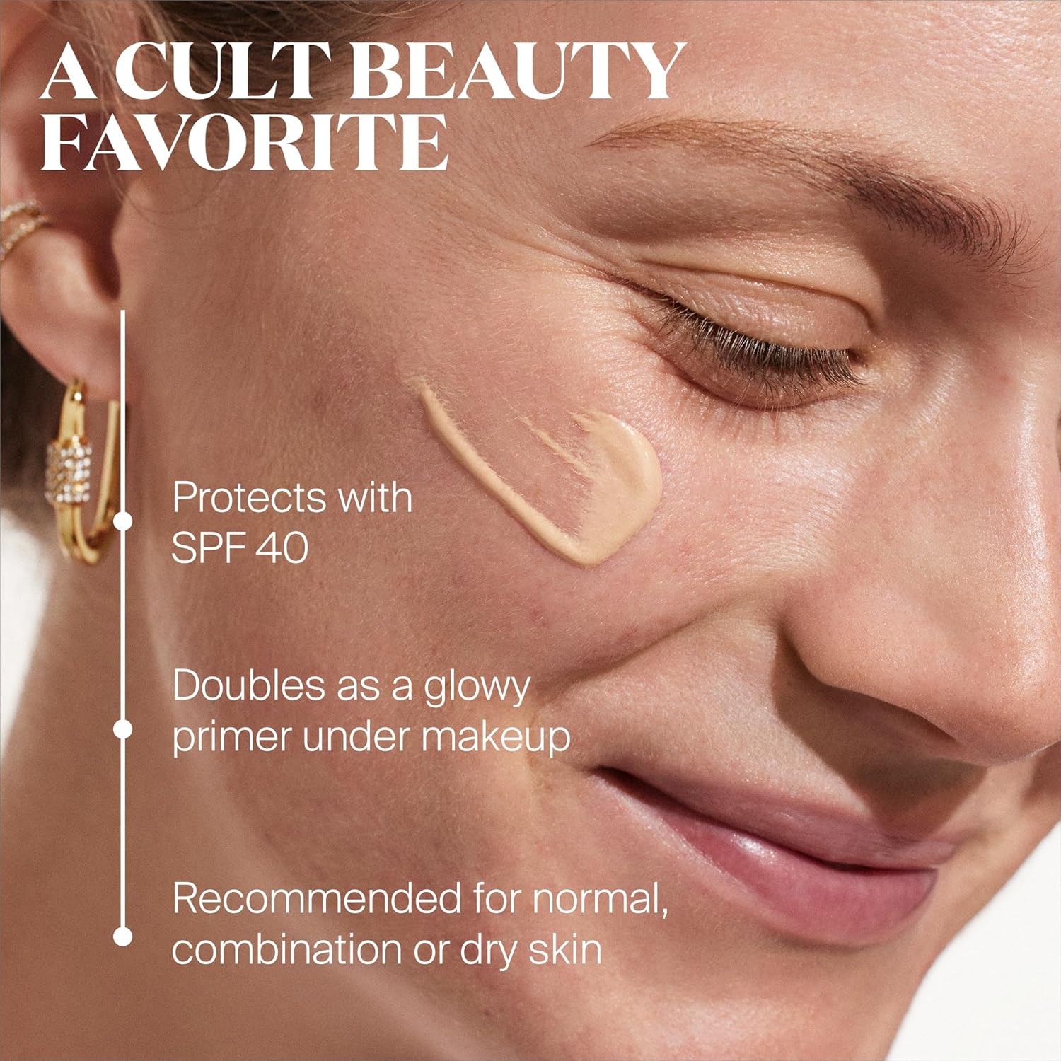 Supergoop! Glowscreen (SPF 40) - 0.5 fl oz - Glowy Primer + Broad Spectrum Tinted Sunscreen - Helps Filter Blue Light - Hydration - Hyaluronic Acid & Vitamin B5 24hrsmart