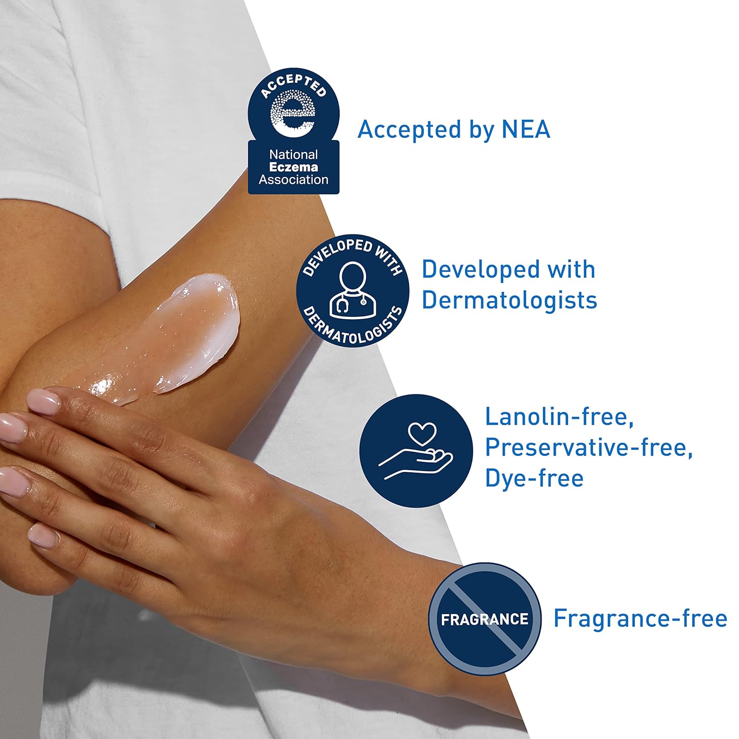 CeraVe Healing Ointment | Moisturizing Petrolatum Skin Protectant for Dry Skin with Hyaluronic Acid and Ceramides | Lanolin Free & Fragrance Free | 5 Ounce 24Hr Smart