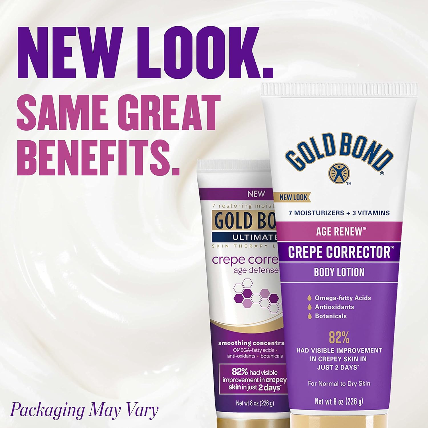Gold Bond Age Renew Crepe Corrector Body Lotion, Replenishing & Smoothing Formula, 8 oz. - 24hrsmart