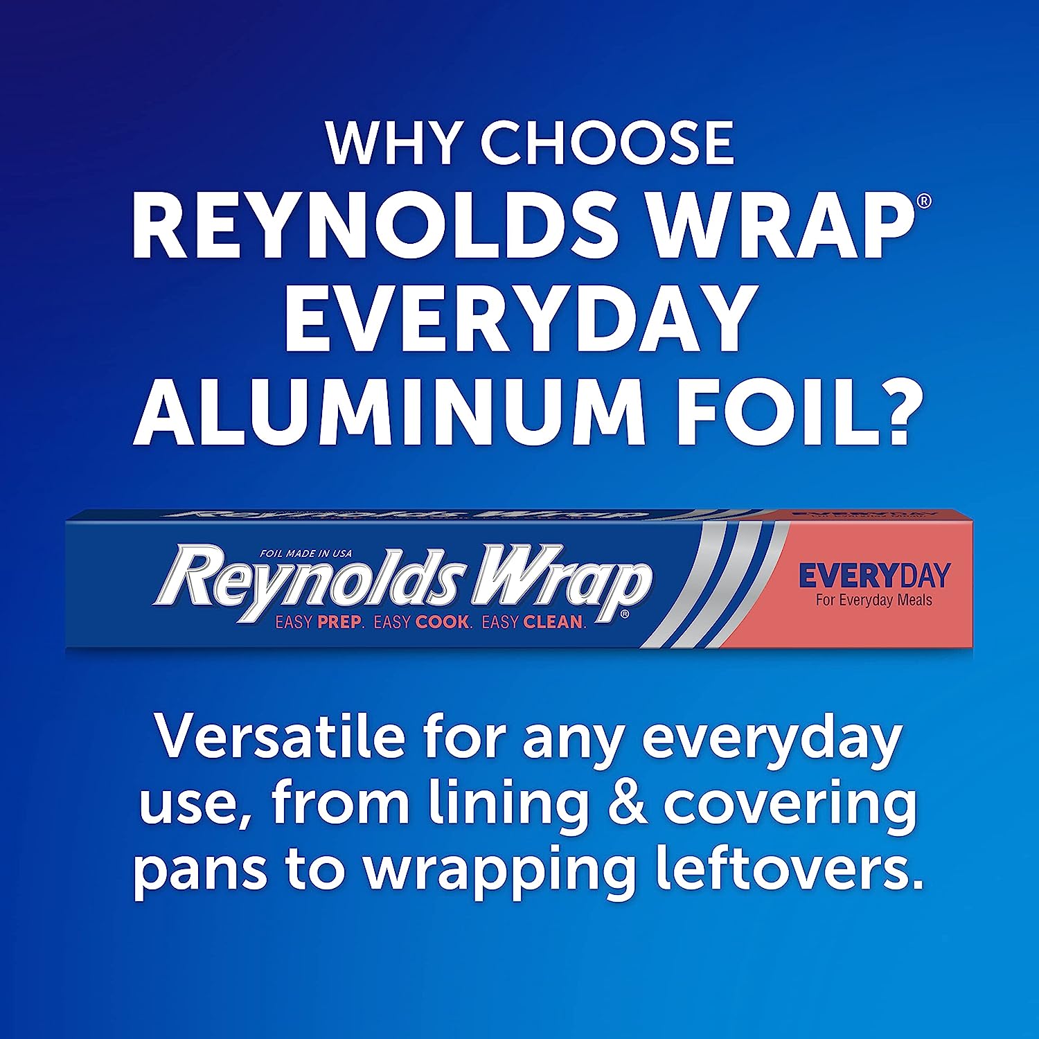 Reynolds Wrap Aluminum Foil, 30 Sqft, 1 CT