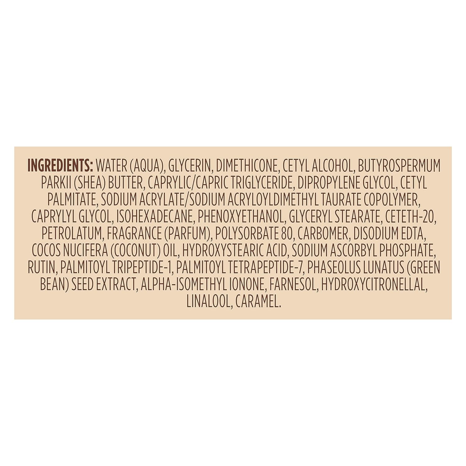 Vaseline Radiant X Deep Nourishment Body Cream 100% Pure Shea Butter, Coconut Oil, Vitamin C, & Peptides, 10 OZ - 24hrsmart