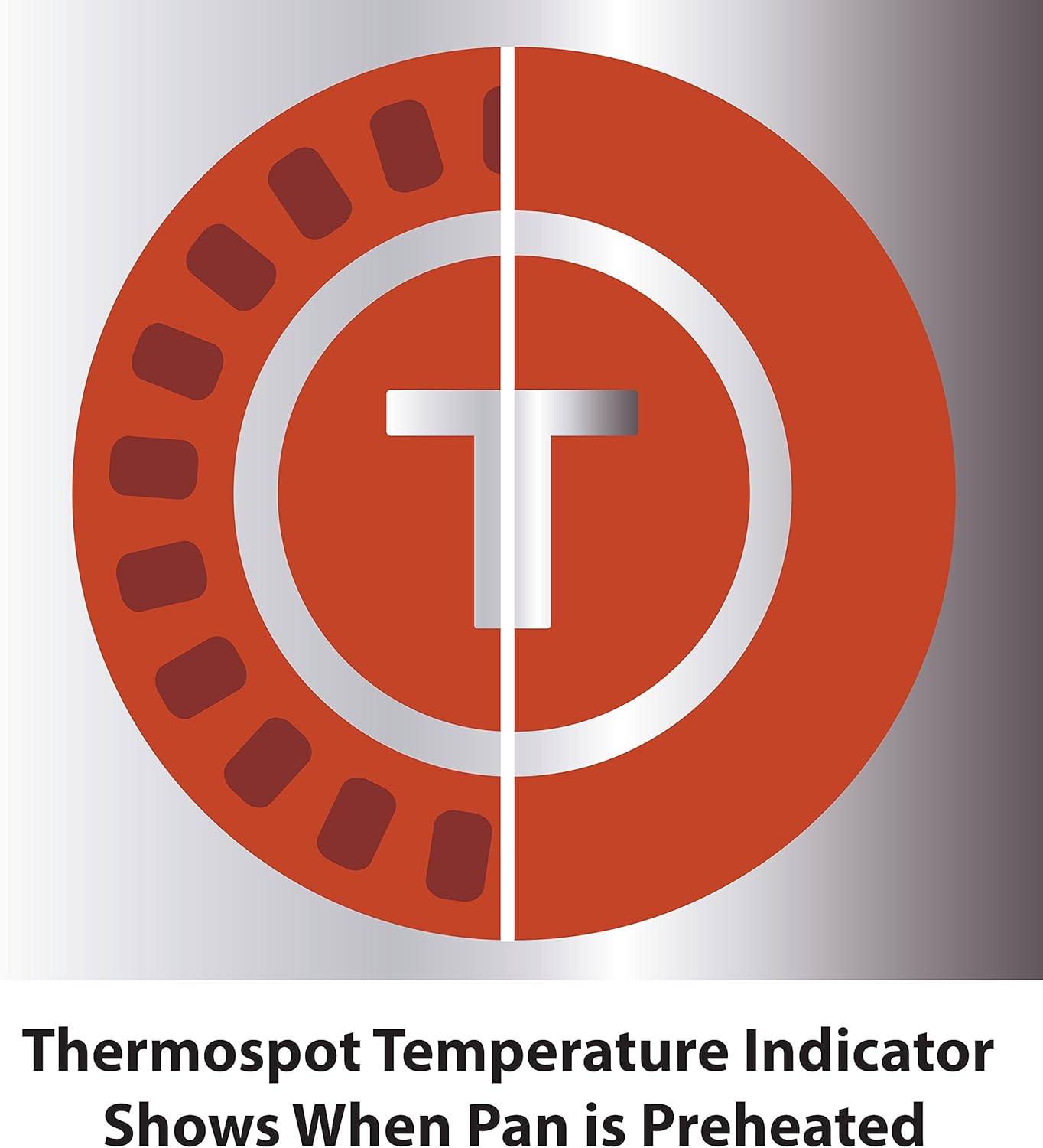 T-fal Initiatives Nonstick Fry Pan Set 7.5, 9 Inch Oven Broiler Safe 350F Cookware, Pots and Pans, Dishwasher Safe Black - 24hrsmart