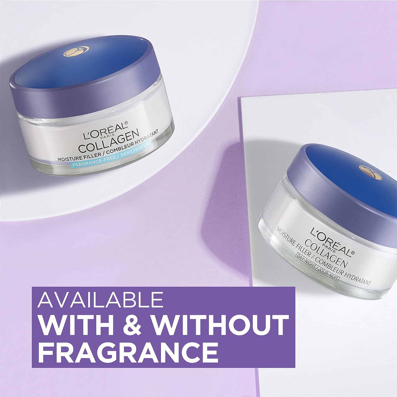 L'Oreal Paris Collagen Daily Face Moisturizer, Reduce Wrinkles, Face Cream 3.4 oz - 24hrsmart