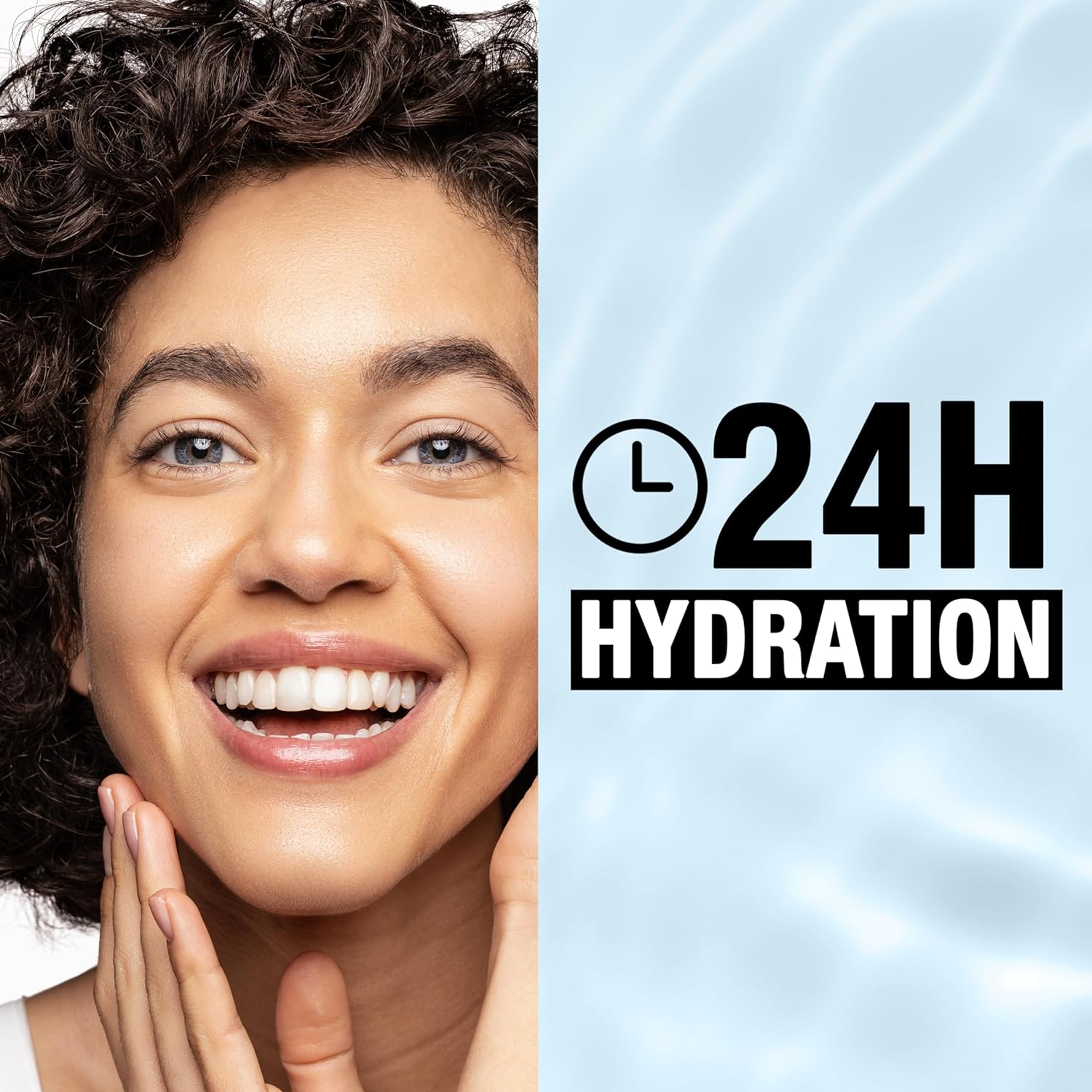 Neutrogena Hydro Boost Face Moisturizer with Hyaluronic Acid for Dry Skin, Oil-Free and Non-Comedogenic Water Gel Face Lotion, 1.7 oz - 24hrsmart