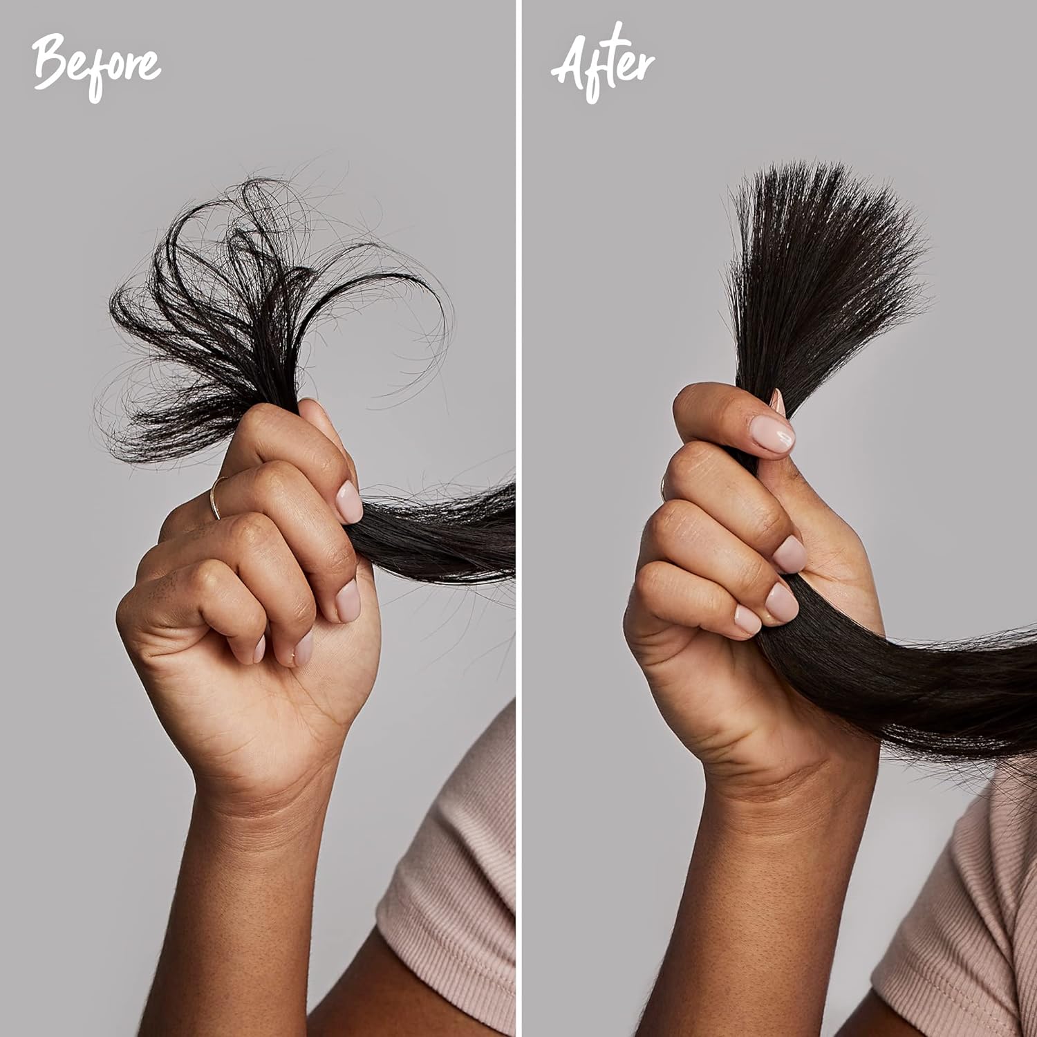 Marc Anthony Shampoo and Conditioner Gift Set, Grow Long Biotin - Anti-Frizz Deep Conditioner For Split Ends & Breakage - Vitamin E, Caffeine & Ginseng for Curly, Dry & Damaged Hair 24Hr Smart