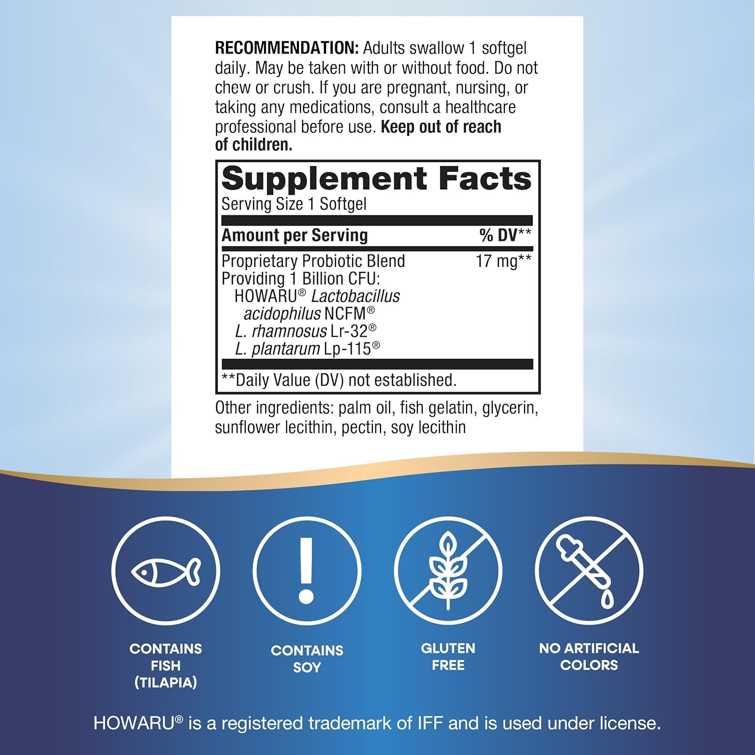 Nature's Way Women's Probiotic Pearls, Supports Vaginal and Digestive Health*, 1 Billion Live Cultures, No Refrigeration Required, 30 Softgels (Packaging May Vary) 24Hr Smart