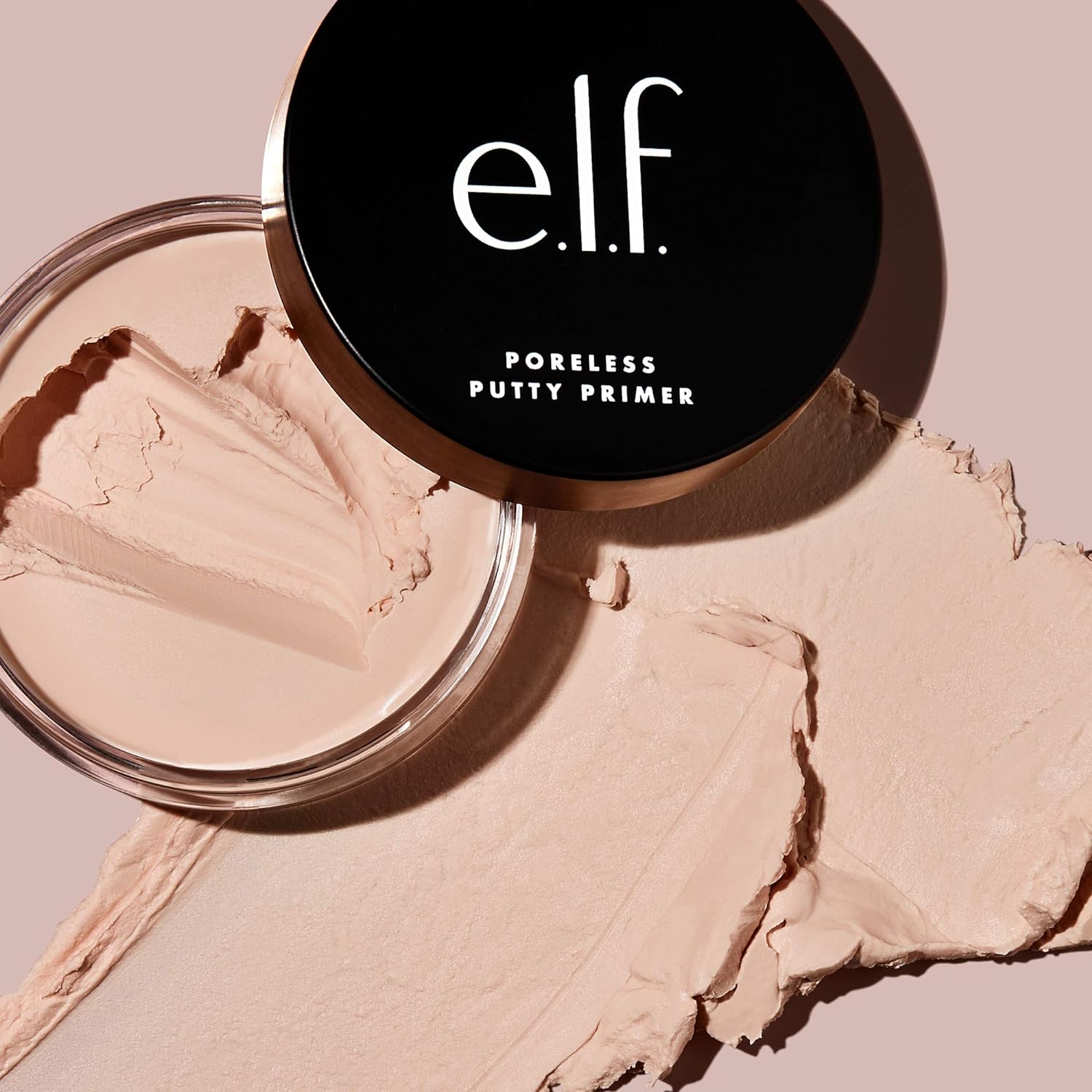 e.l.f. Poreless Putty Primer Flawless Finish, Ideal for All Skin Types, Universal Sheer, 0.74 oz 24Hr Smart