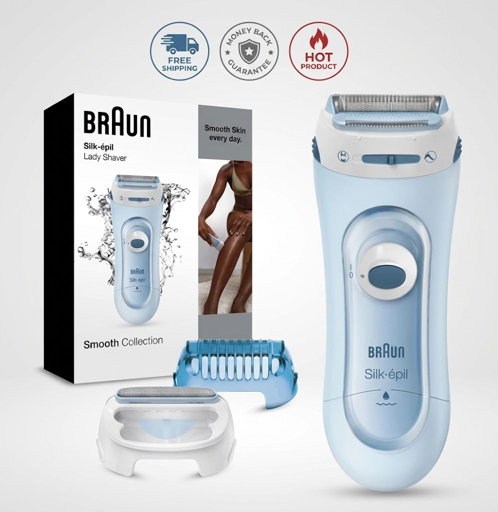 Braun Silk-epil 5-160 Women’s Shaver Cordless Hair Remover - 24hrsmart