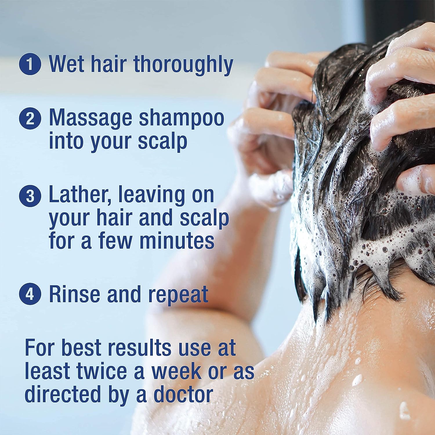 Neutrogena T/Sal Therapeutic Shampoo for Scalp Build-Up Control with Salicylic Acid, Scalp Treatment for Dandruff, Scalp Psoriasis & Seborrheic Dermatitis Relief, 4.5 fl. oz - 24hrsmart