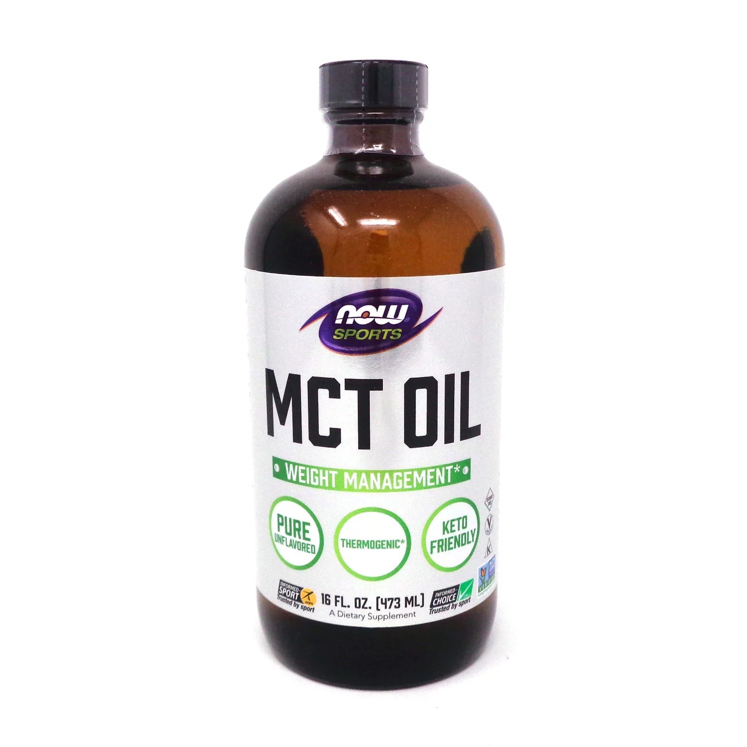 Now Foods MCT Oil Liquid 24Hr Smart