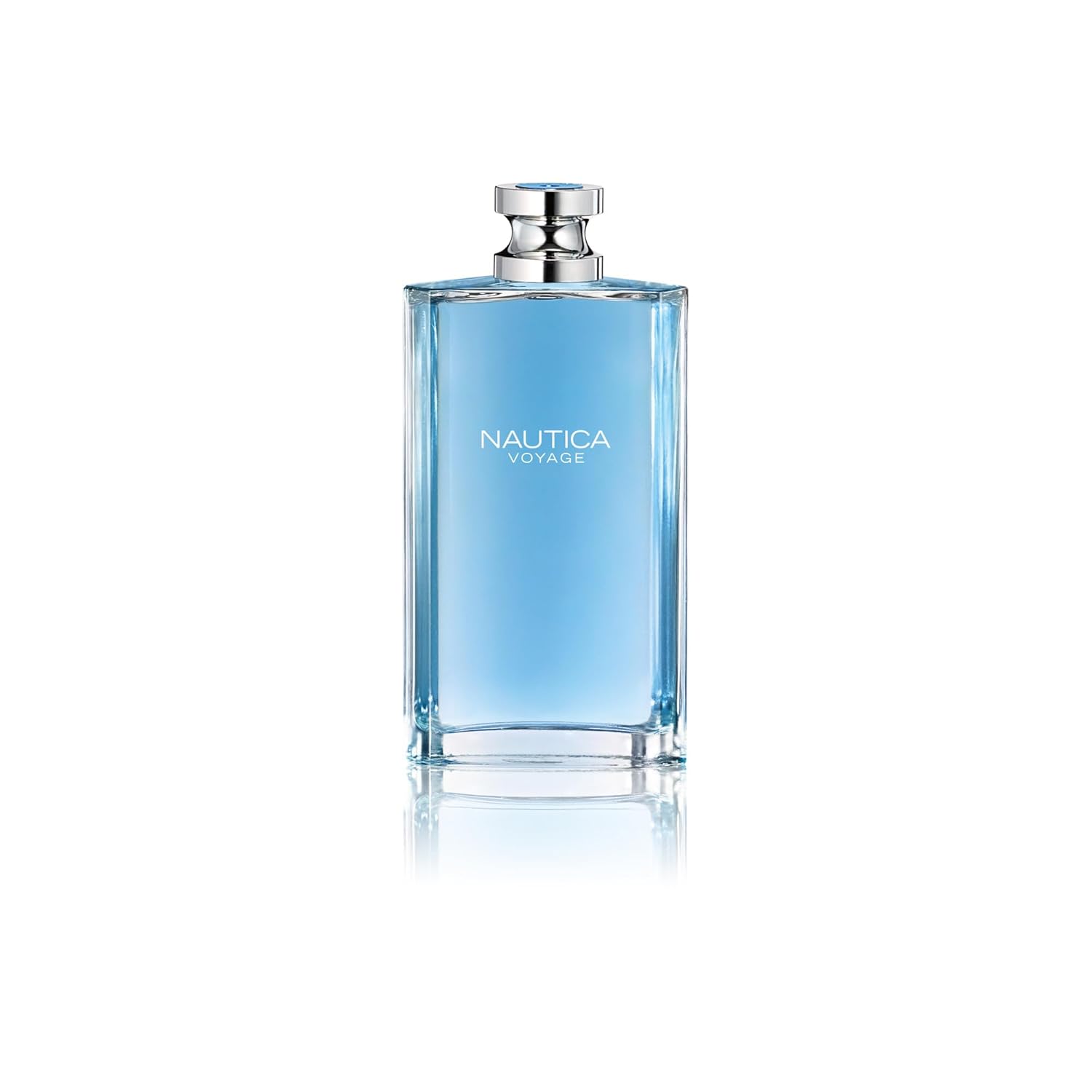 Nautica Voyage Eau de Toilette 3.3 fl oz (Pack of 1), Notes of Apple, Cedarwood, Mimosa, Men's Fragrance, Long Lasting, Everyday Fragrance, Travel Size 24Hr Smart