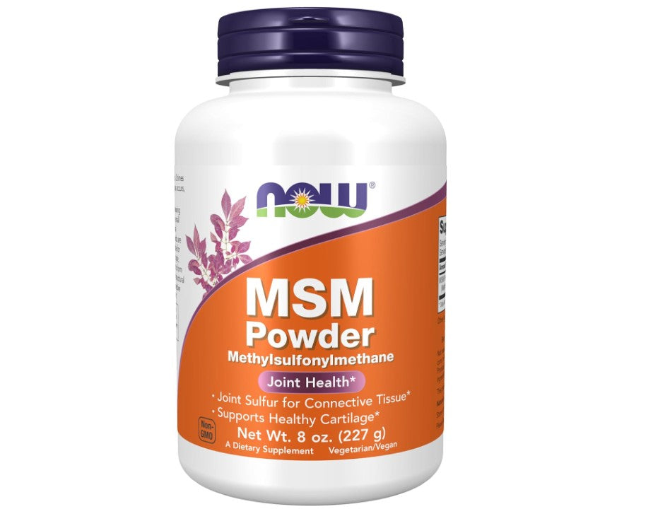 NOW Foods MSM, 1800 mg, 8 oz Powder 24Hr Smart