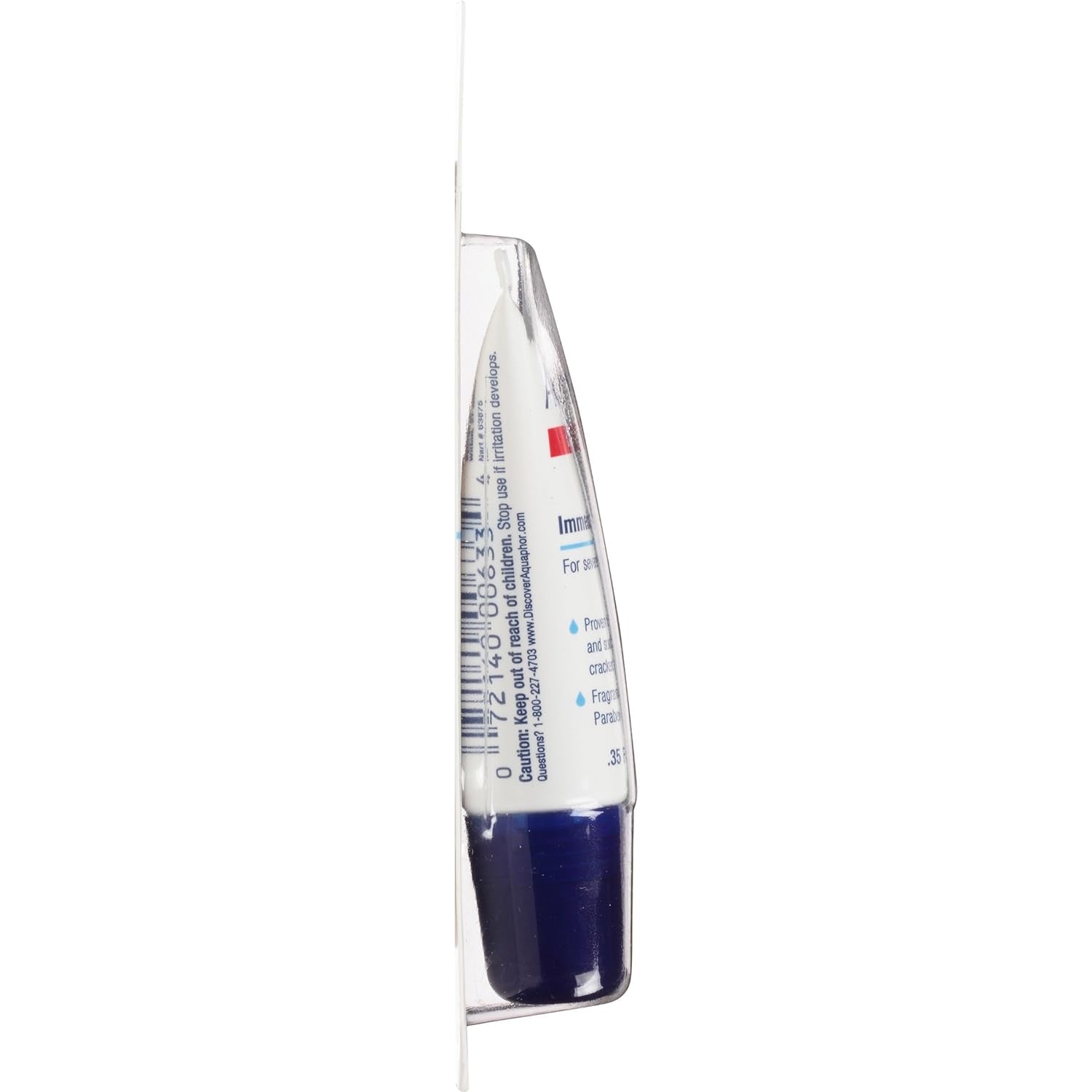 Aquaphor Lip Repair Ointment - Long - lasting Moisture to Soothe Dry Chapped Lips - .35 fl. oz. Tube - 24hrsmart