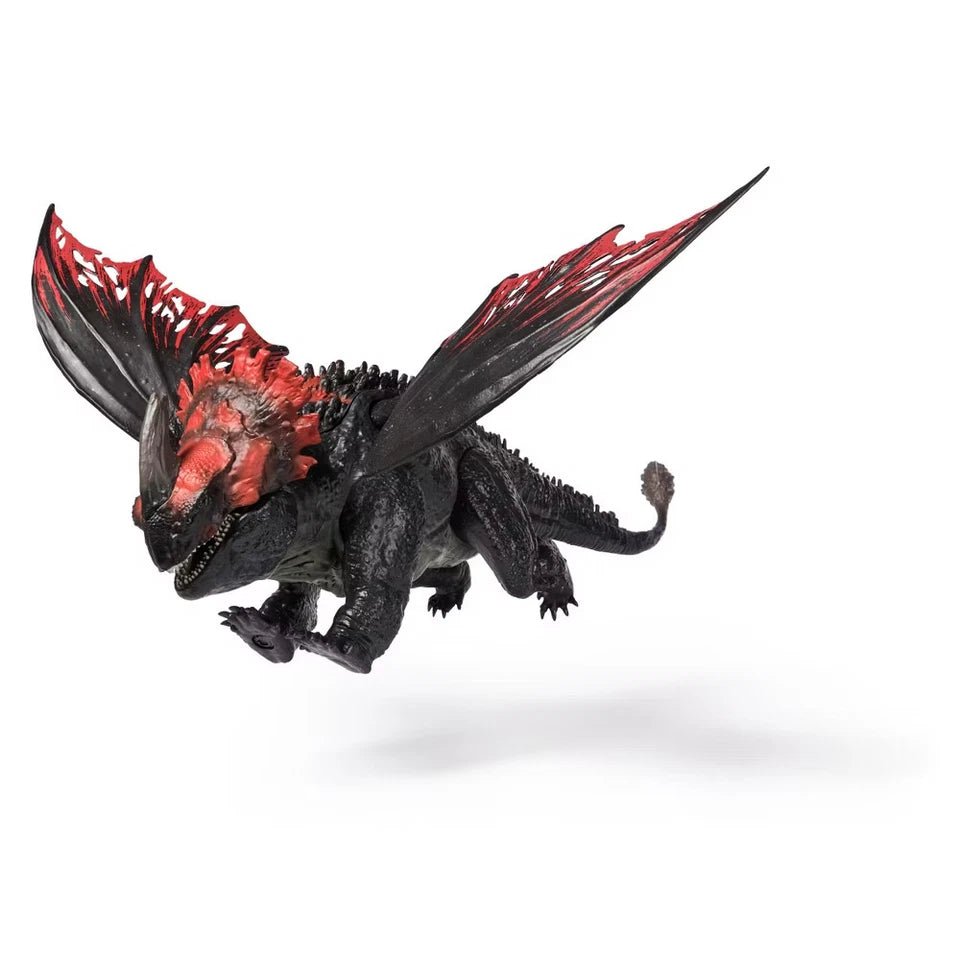 Best Titan Red Death Dragon Figure – Large Dragon Toy for Kids - 24hrsmart
