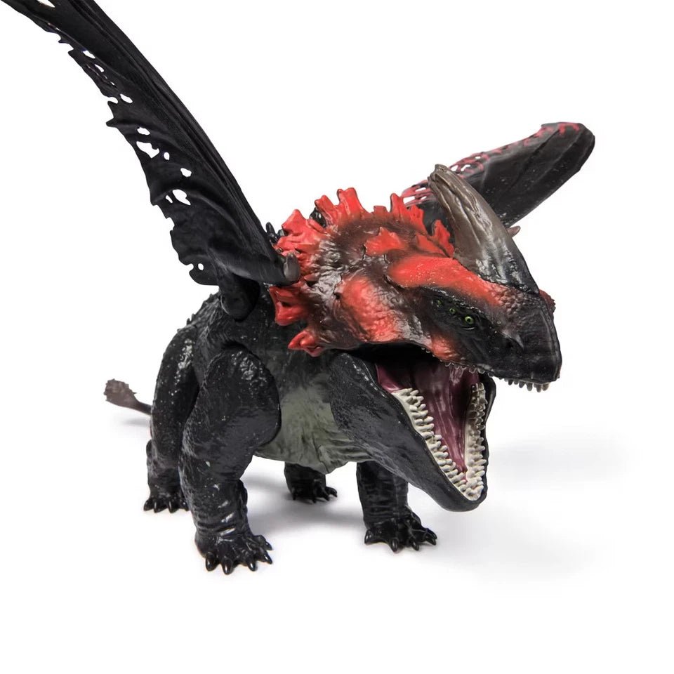 Best Titan Red Death Dragon Figure – Large Dragon Toy for Kids - 24hrsmart