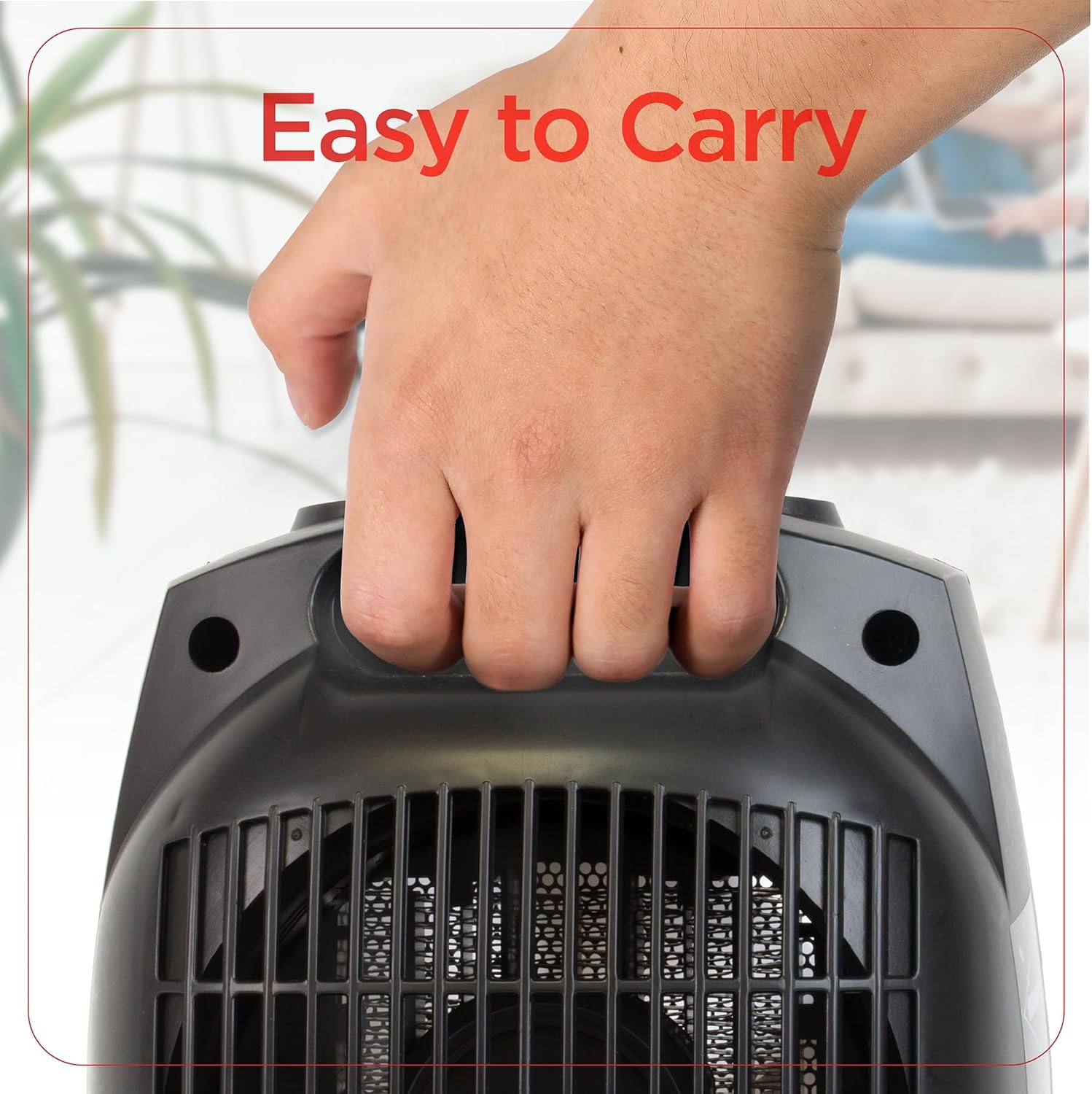 BLACK+DECKER Personal Ceramic Indoor Heater Black - 24hrsmart