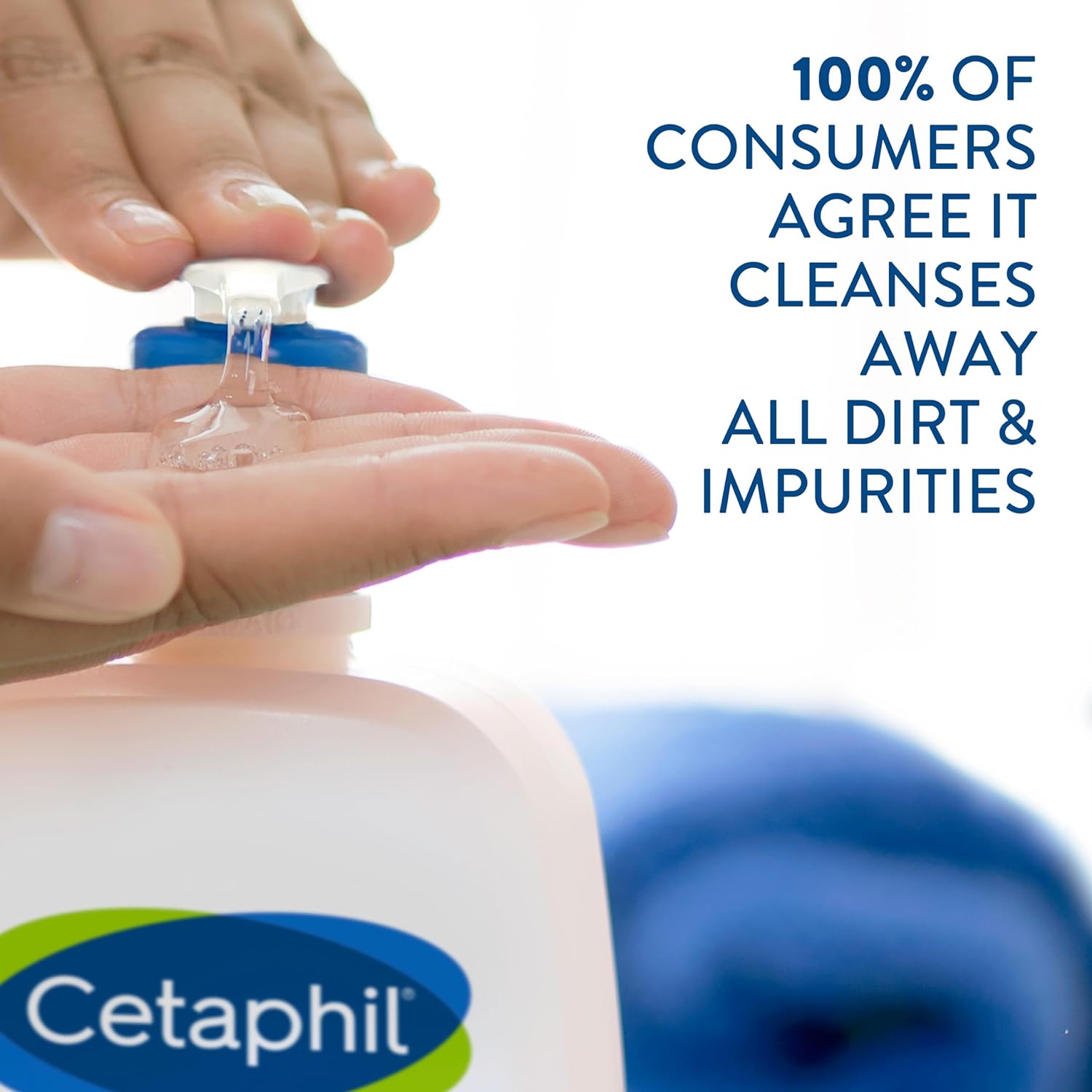 Cetaphil Face Wash, Daily Facial Cleanser for Sensitive, Combination to Oily Skin, NEW 16 oz, Fragrance Free,Gentle Foaming, Soap Free, Hypoallergenic - 24hrsmart