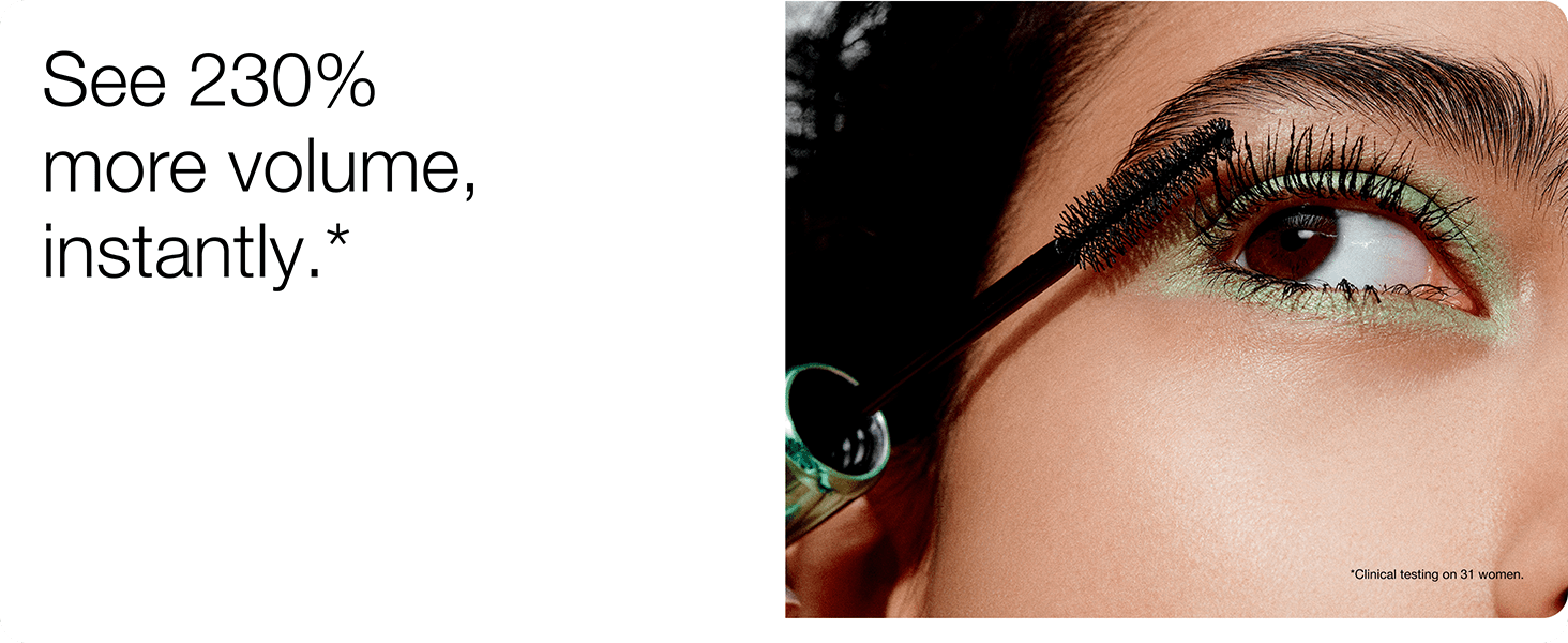 Clinique High Impact High - Fi Full Volume Mascara | Volume, Length, Non - Clumping, Smudge - Proof + Safe For Sensitive Eyes, Black/Brown - 24hrsmart