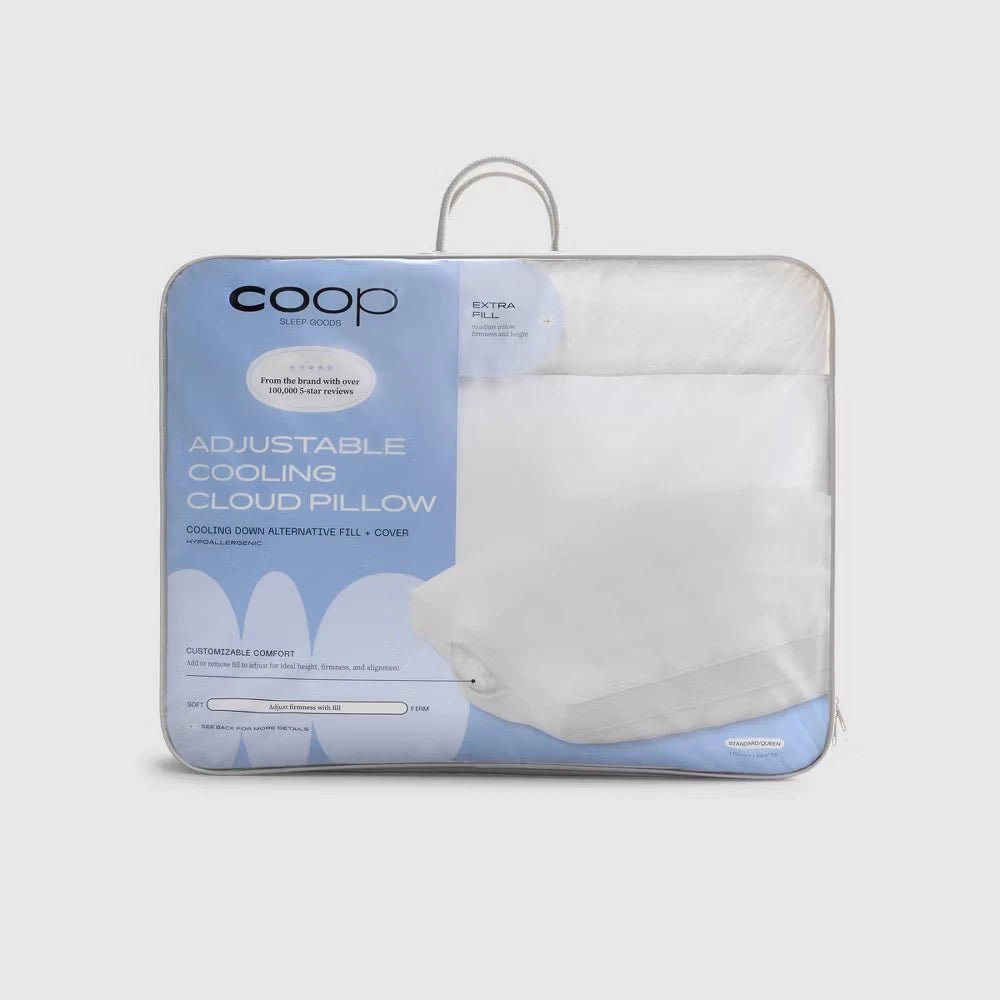 Coop Home Goods Medium The Cooling Adjustable Cloud Pillow - 24hrsmart