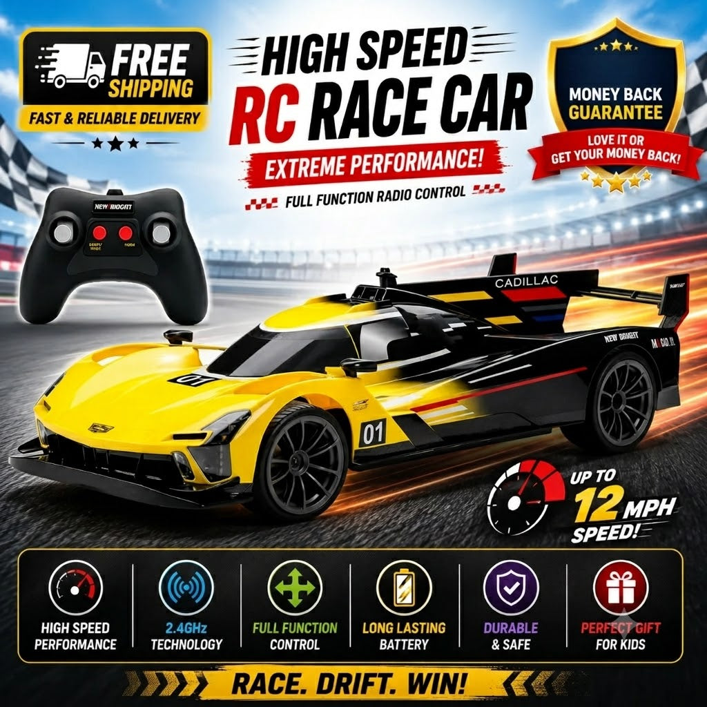 New Bright 1:8 Scale RC Forza Motorsport Cover Car 5PC RC Vehicle - 24hrsmart