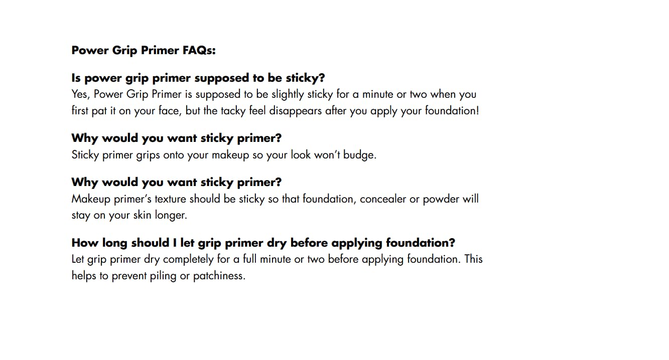 e.l.f. Power Grip Primer, Gel - Based & Hydrating Face Primer For Smoothing Skin & Gripping Makeup, Moisturizes & Primes - 24hrsmart