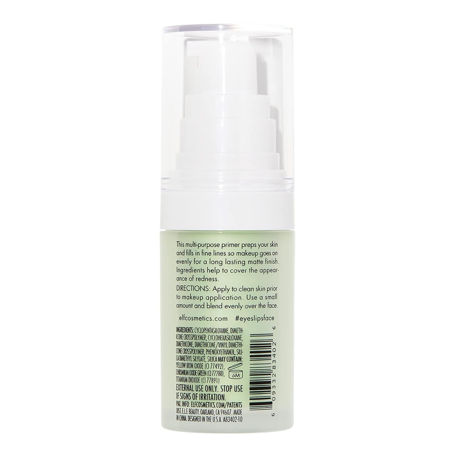 e.l.f. Tone Adjusting Face Primer, Makeup Primer For Neutralizing Uneven Skin Tones & Redness, Grips Makeup To Last, Vegan & Cruelty - free, Small - 24hrsmart