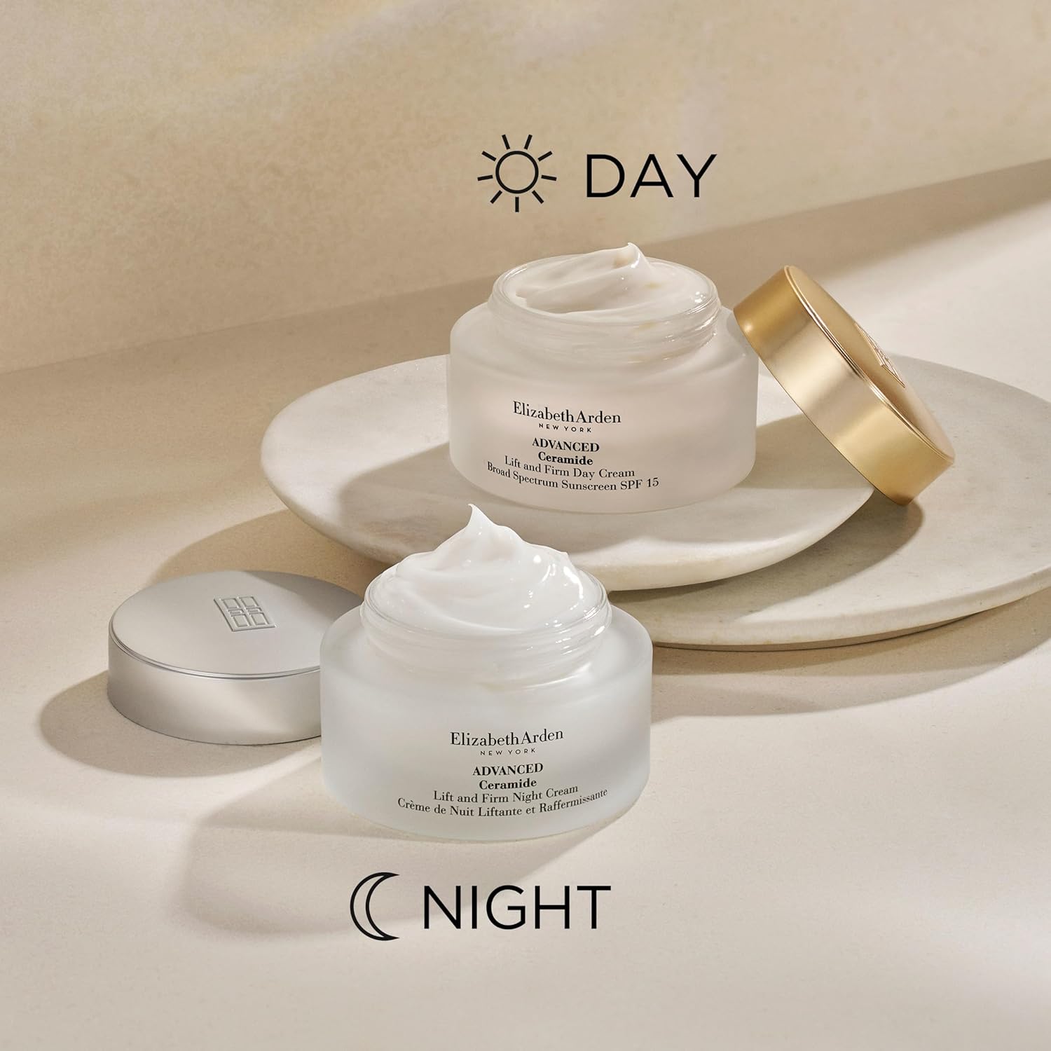 Elizabeth Arden Advanced Ceramide Lift + Firm Day Cream SPF 15 PA+++ | 1.7 oz | - 24hrsmart