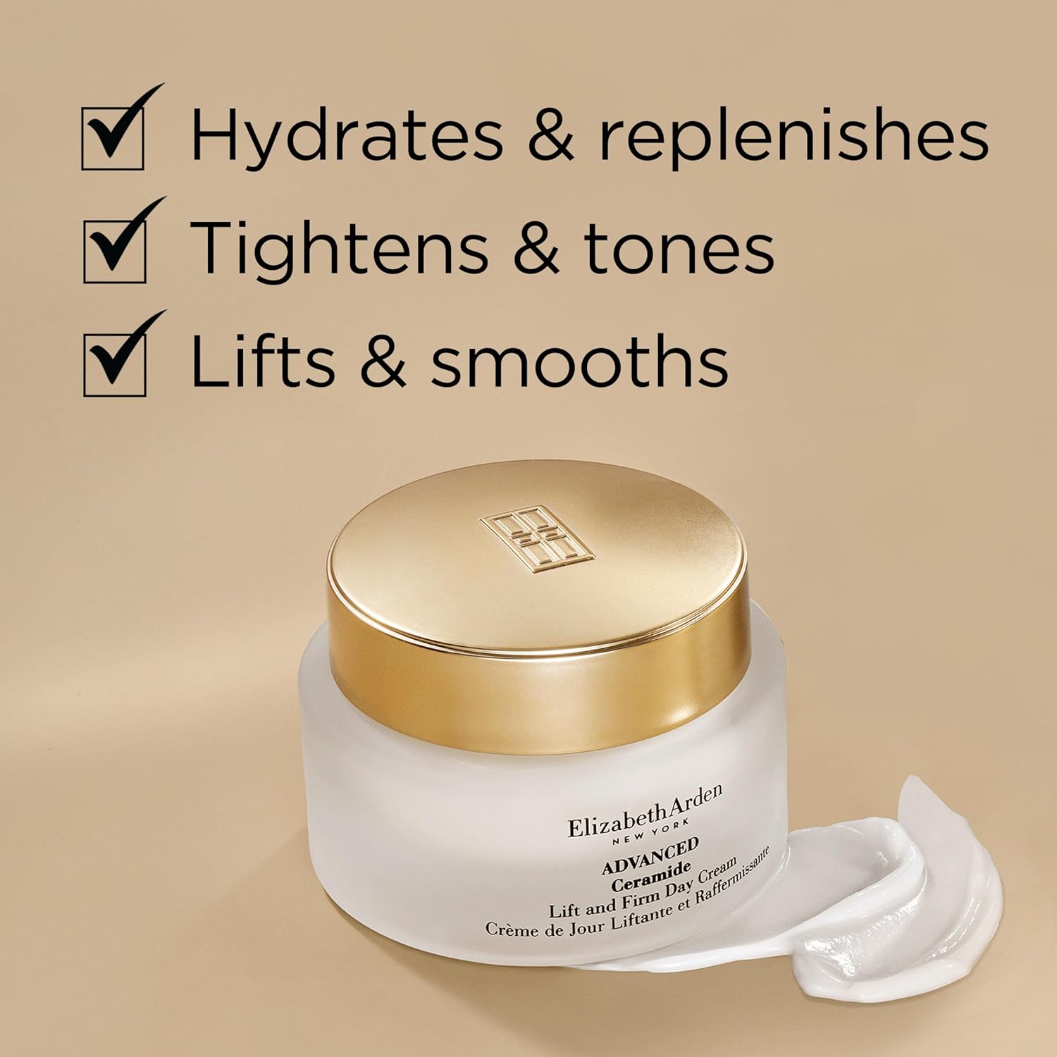 Elizabeth Arden Advanced Ceramide Lift + Firm Day Cream SPF 15 PA+++ | 1.7 oz | - 24hrsmart