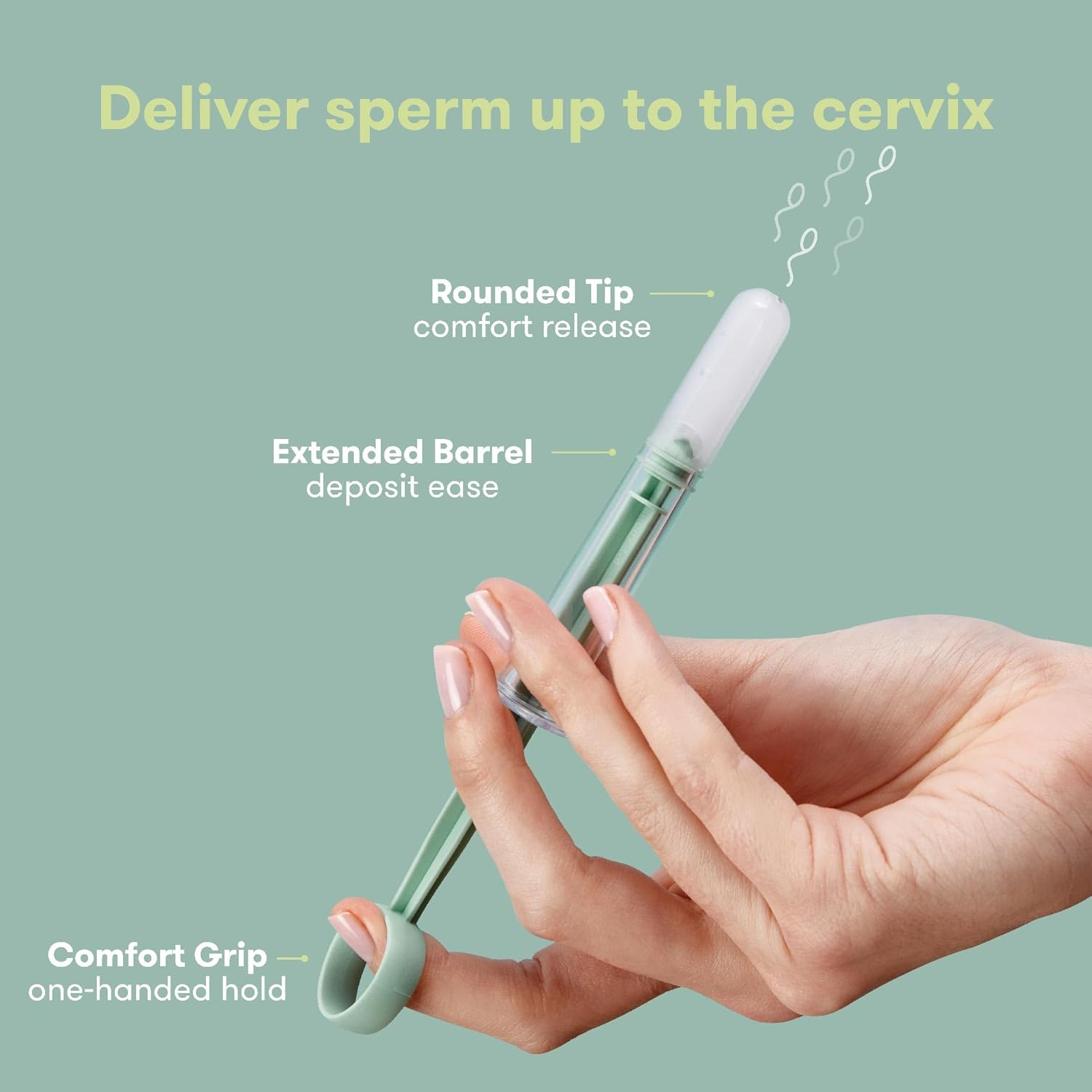 Frida Fertility At - Home Insemination Set Comfort Grip Rounded Tip - 24hrsmart