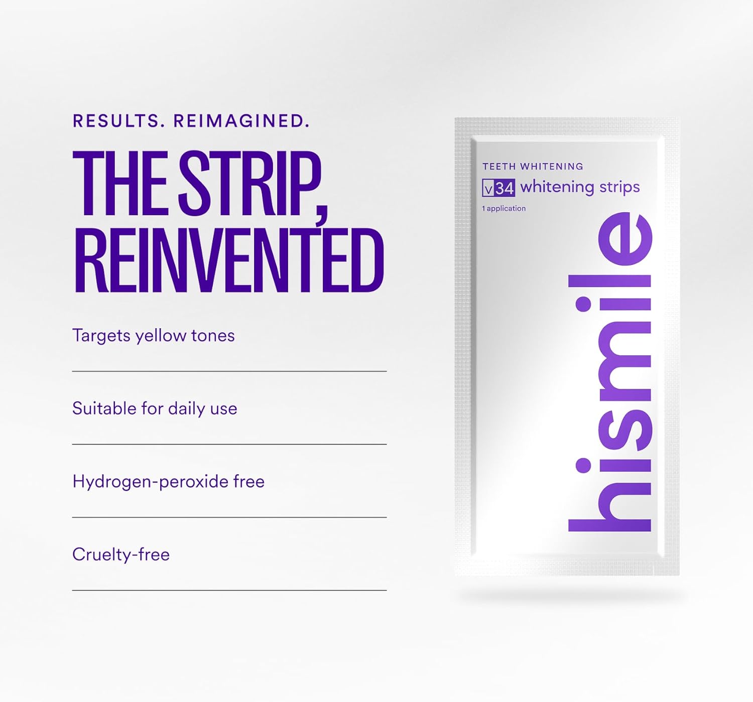 Hismile V34 Teeth Whitening Strips - 24hrsmart