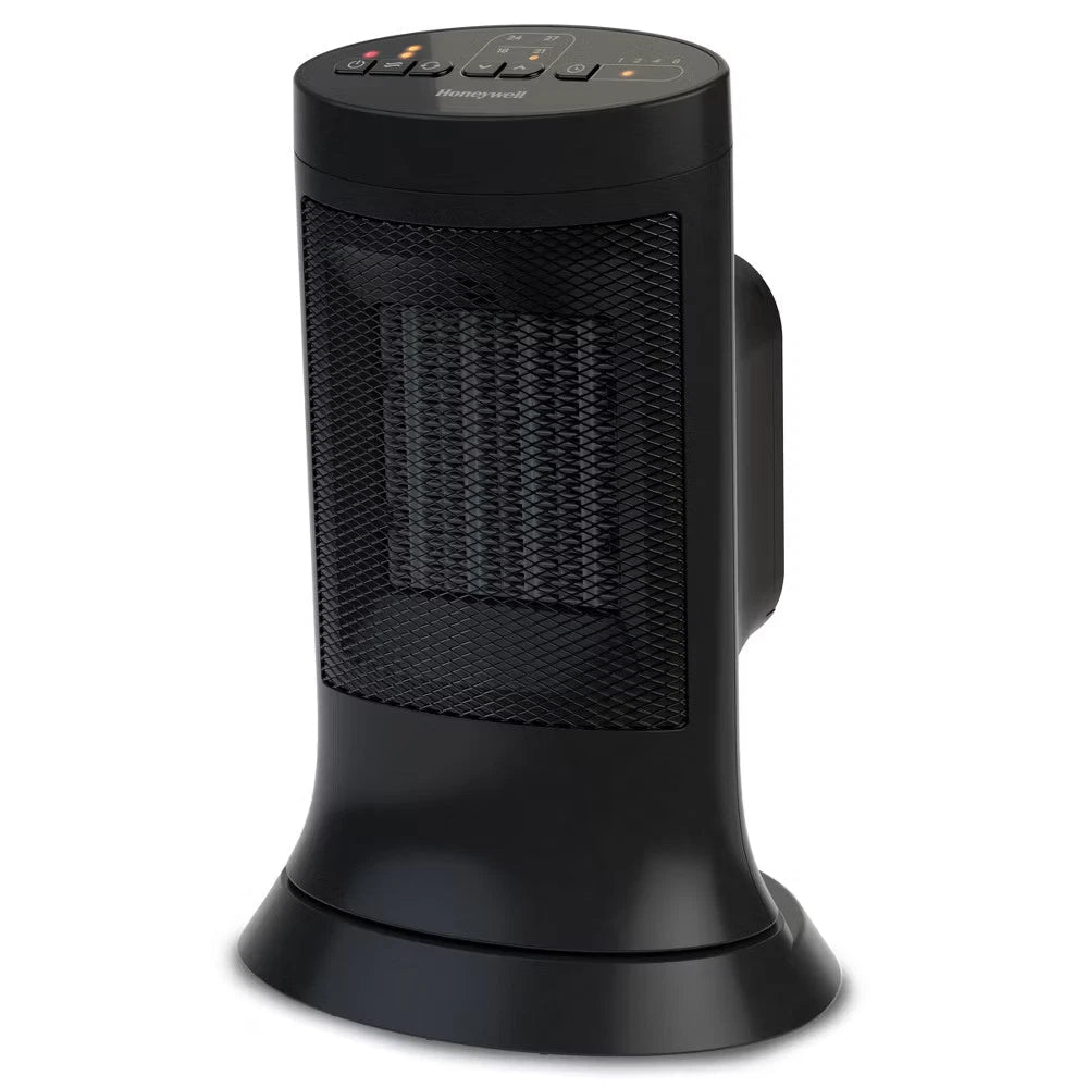 Honeywell Digital Ceramic Compact Tower Heater Black - 24hrsmart