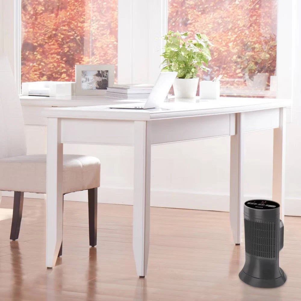 Honeywell Digital Ceramic Compact Tower Heater Black - 24hrsmart