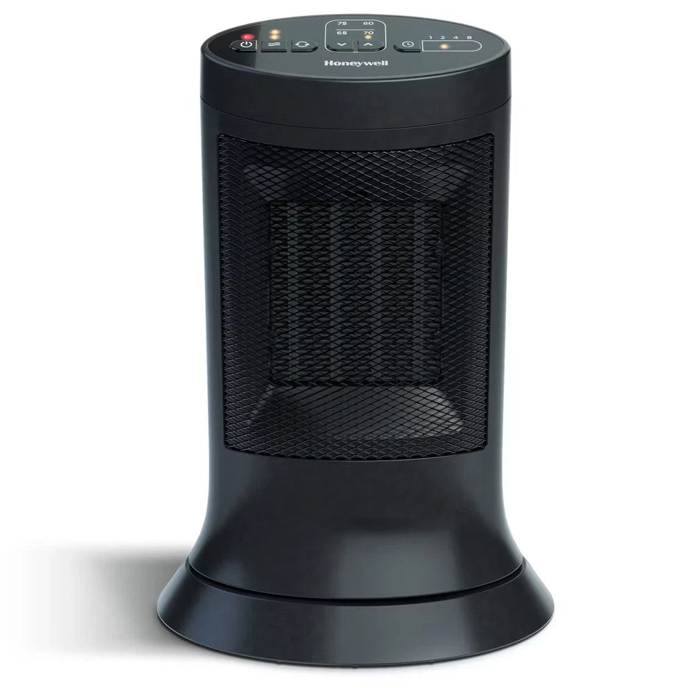 Honeywell Digital Ceramic Compact Tower Heater Black - 24hrsmart