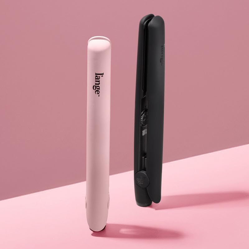 L'ange Hair Le Ceramique Flat Iron - Blush - 1" - 24hrsmart